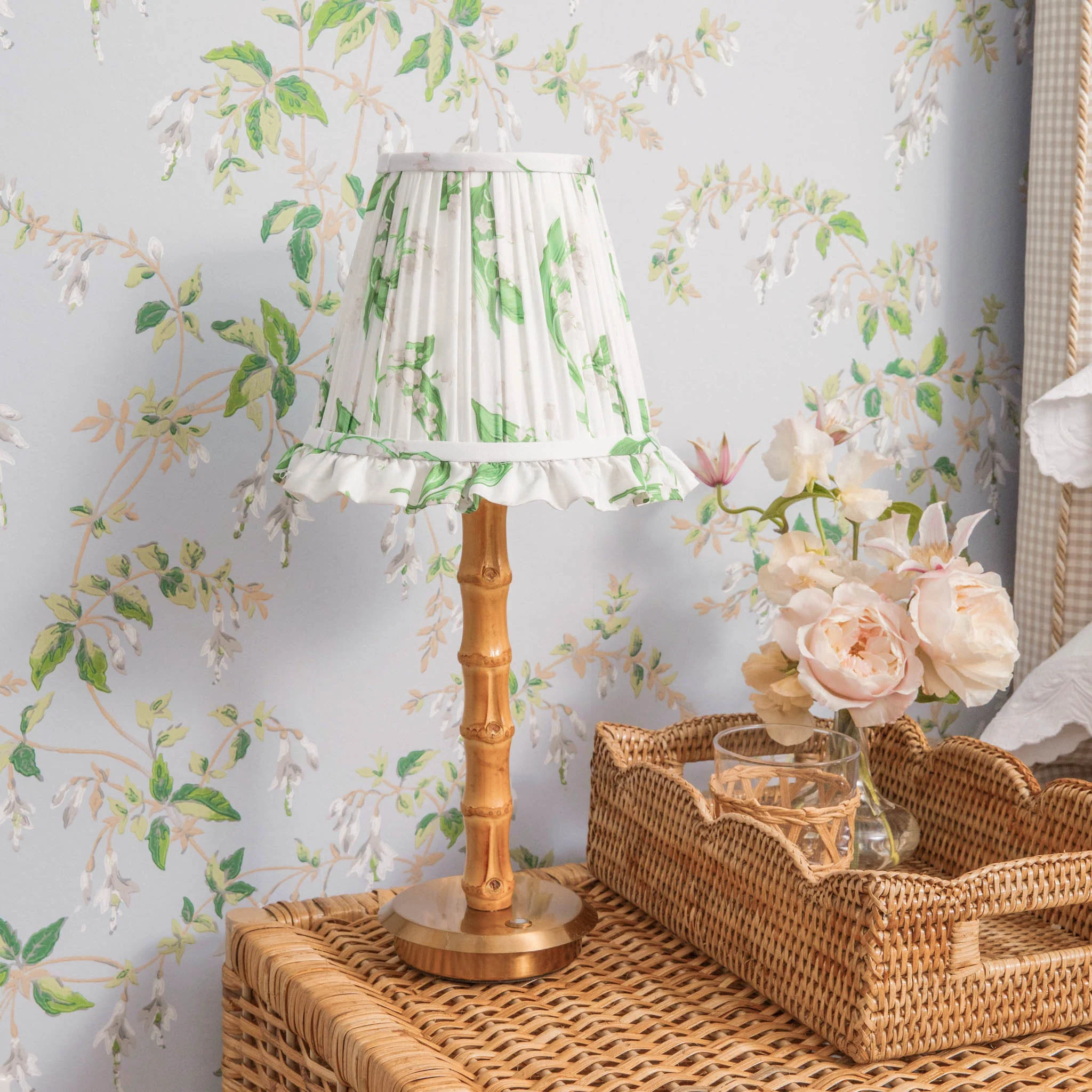 Lily of the Valley Ruffle Lampshade (18cm) - Image 7
