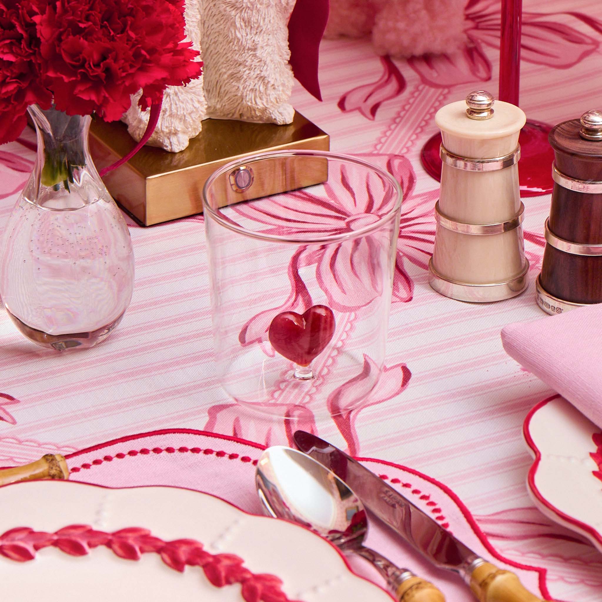 Love Heart Glasses (Set of 4) - Image 3