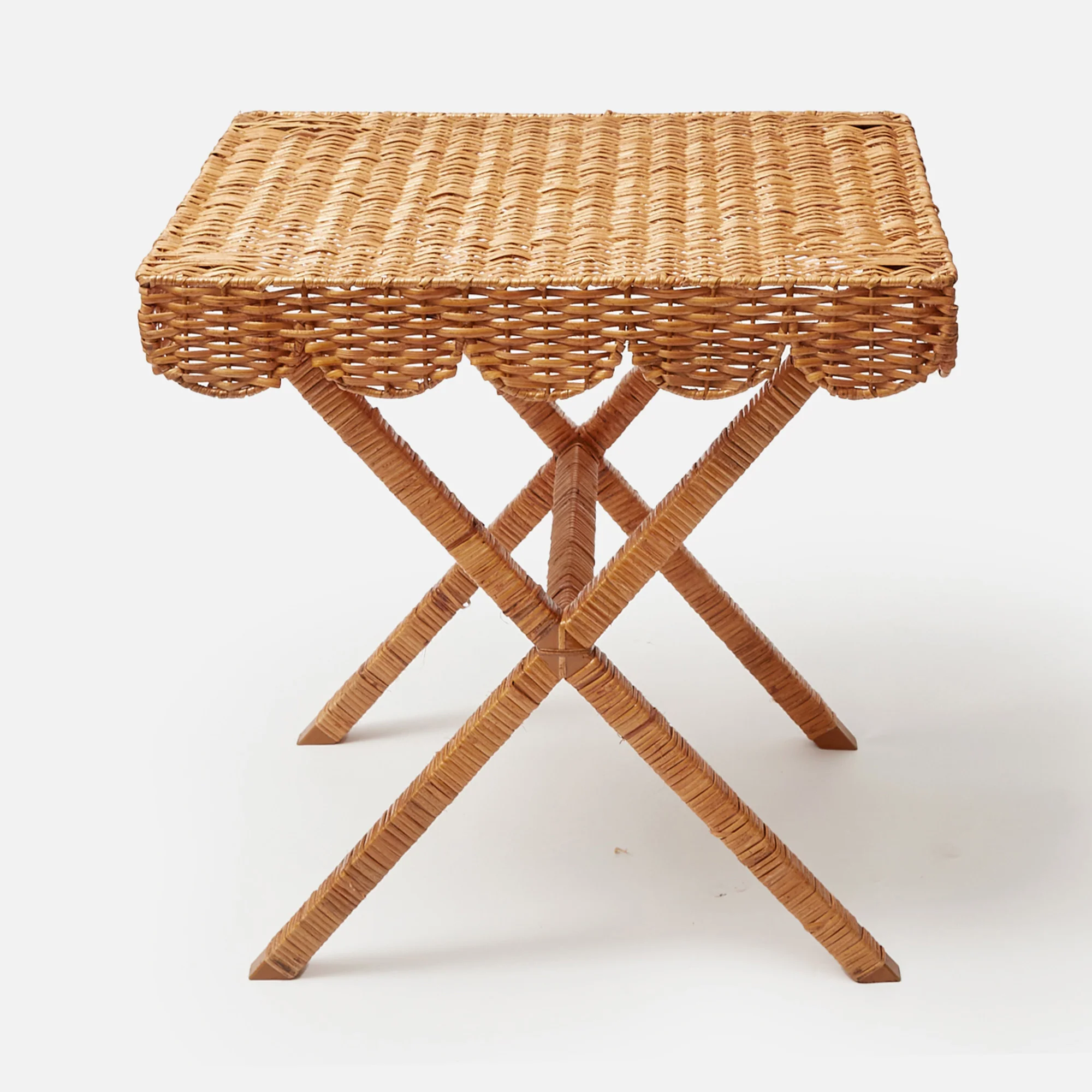 Lucca Rattan Luggage Rack - Image 8