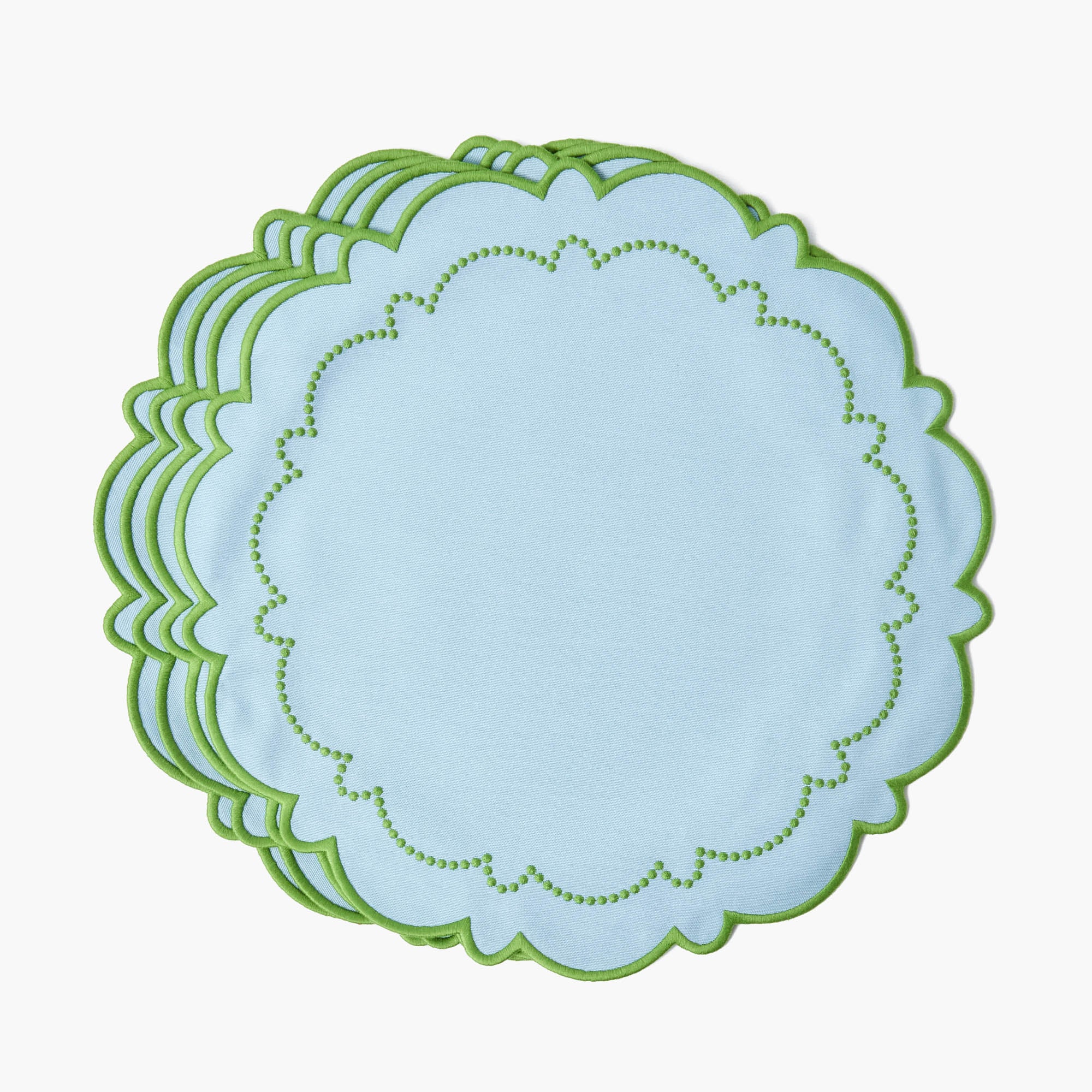 Mariana Blue & Green Placemats (Set of 4) - Image 8