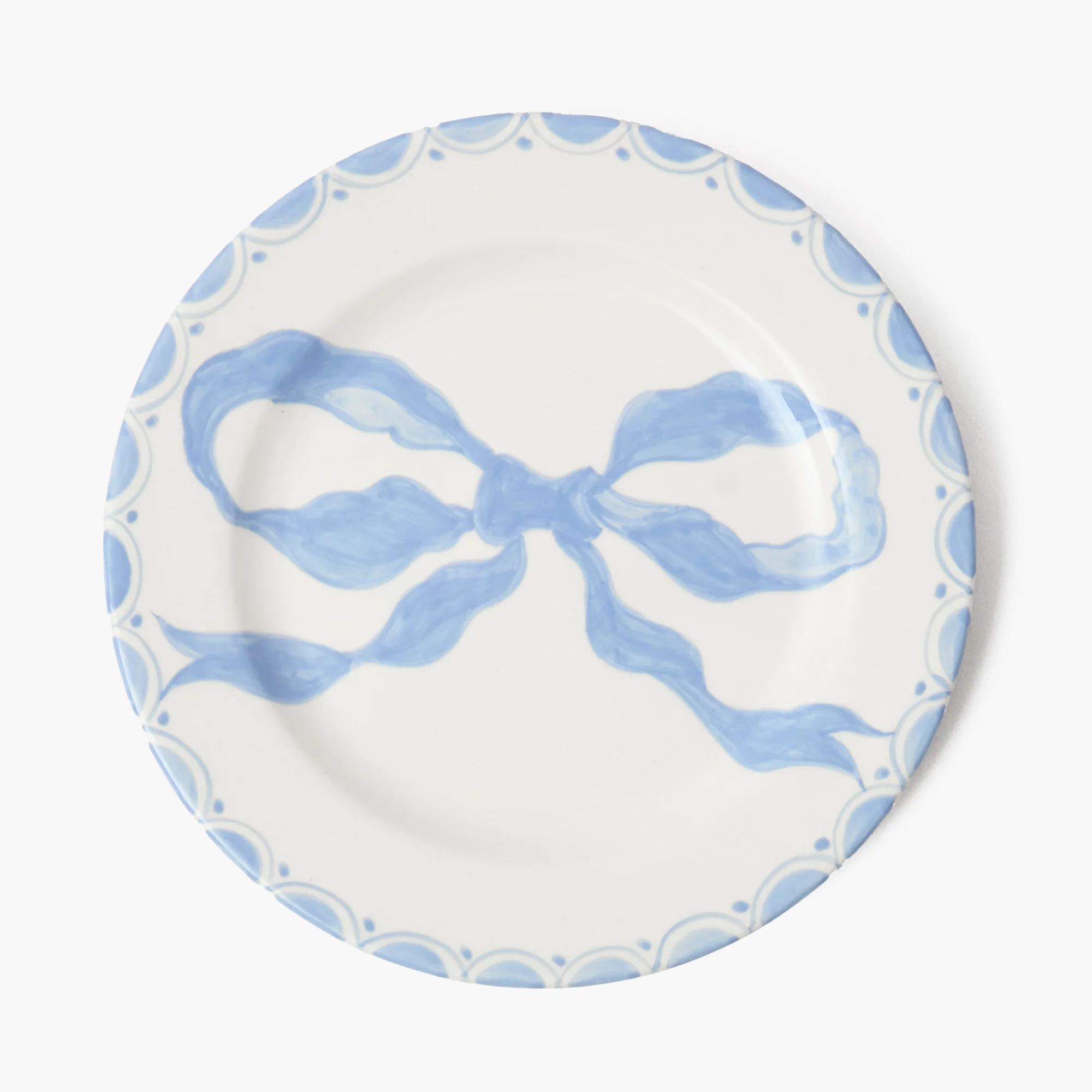 Marilyn Blue Bow Starter Plates (Set of 4) - Image 6