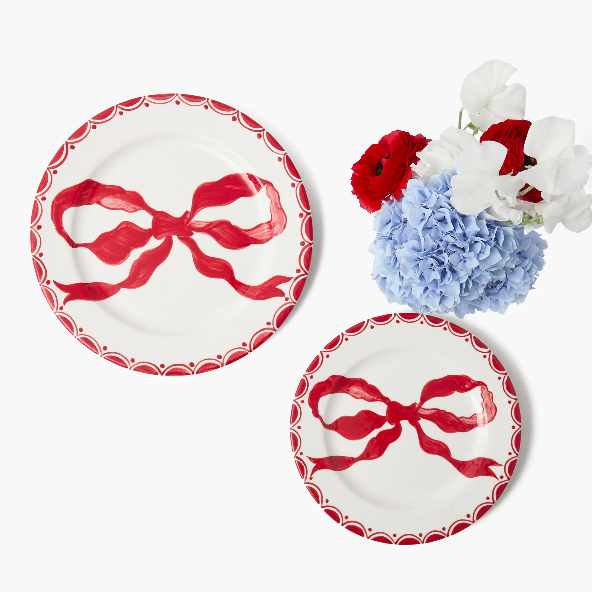 Marilyn Red Bow Starter Plate - Image 8