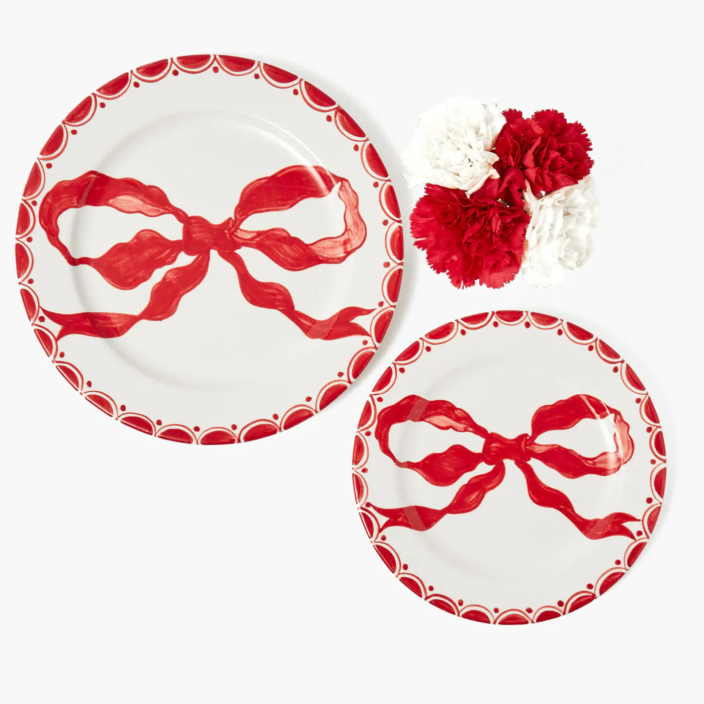 Marilyn Red Bow Starter Plates (Set of 4) - Image 7