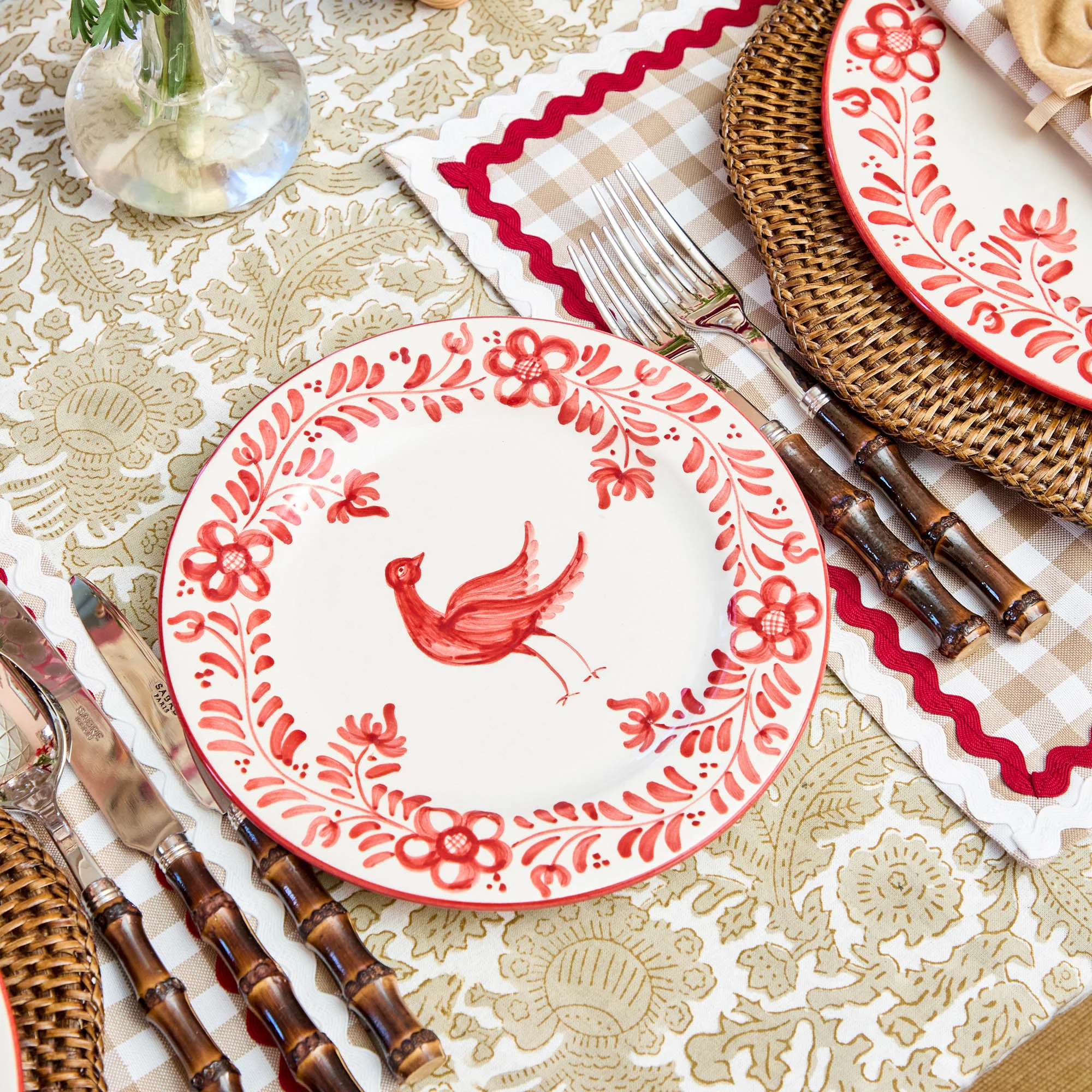 Martha Red Starter Plate - Image 2