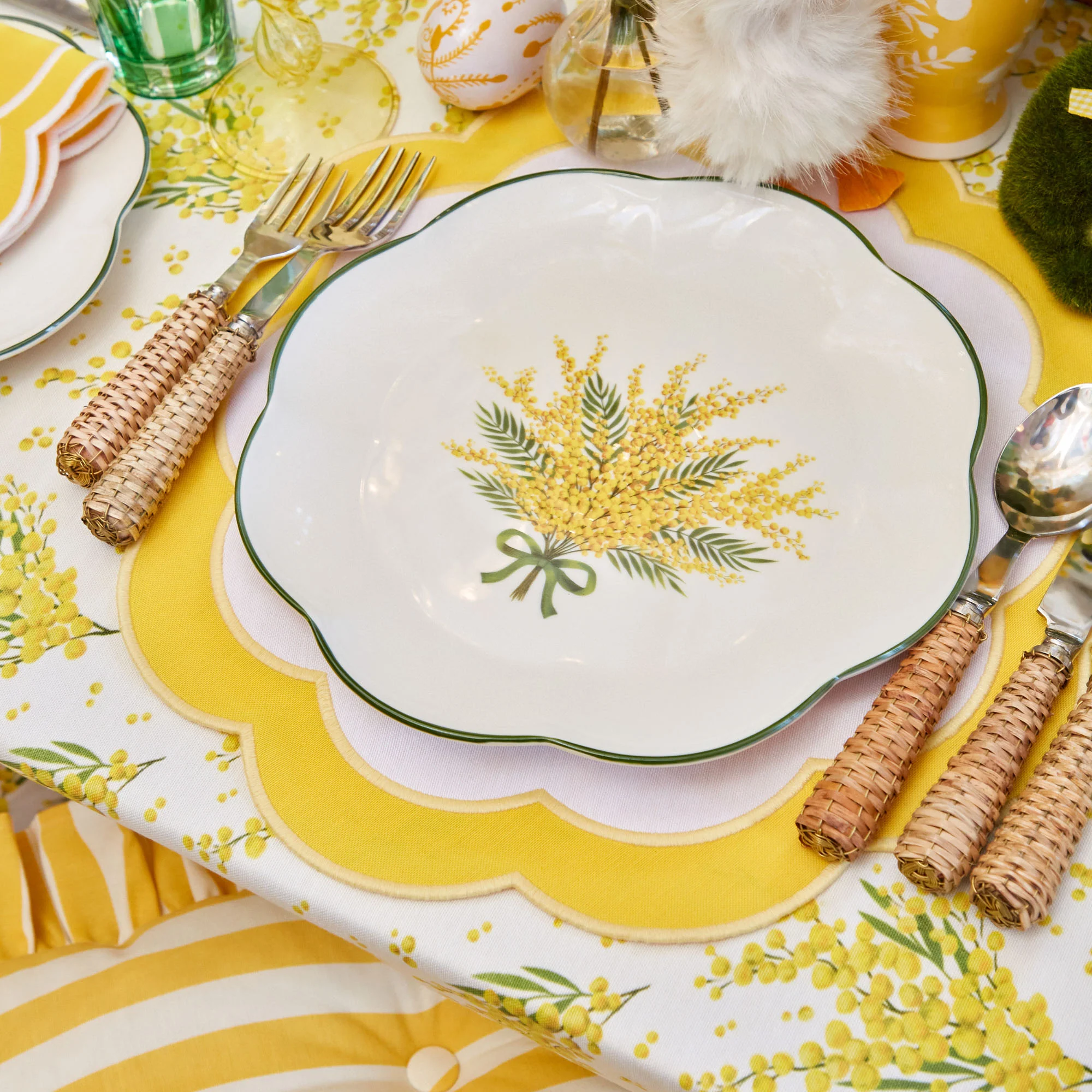 Mimosa Dinner Plates (Set of 4) - Image 2