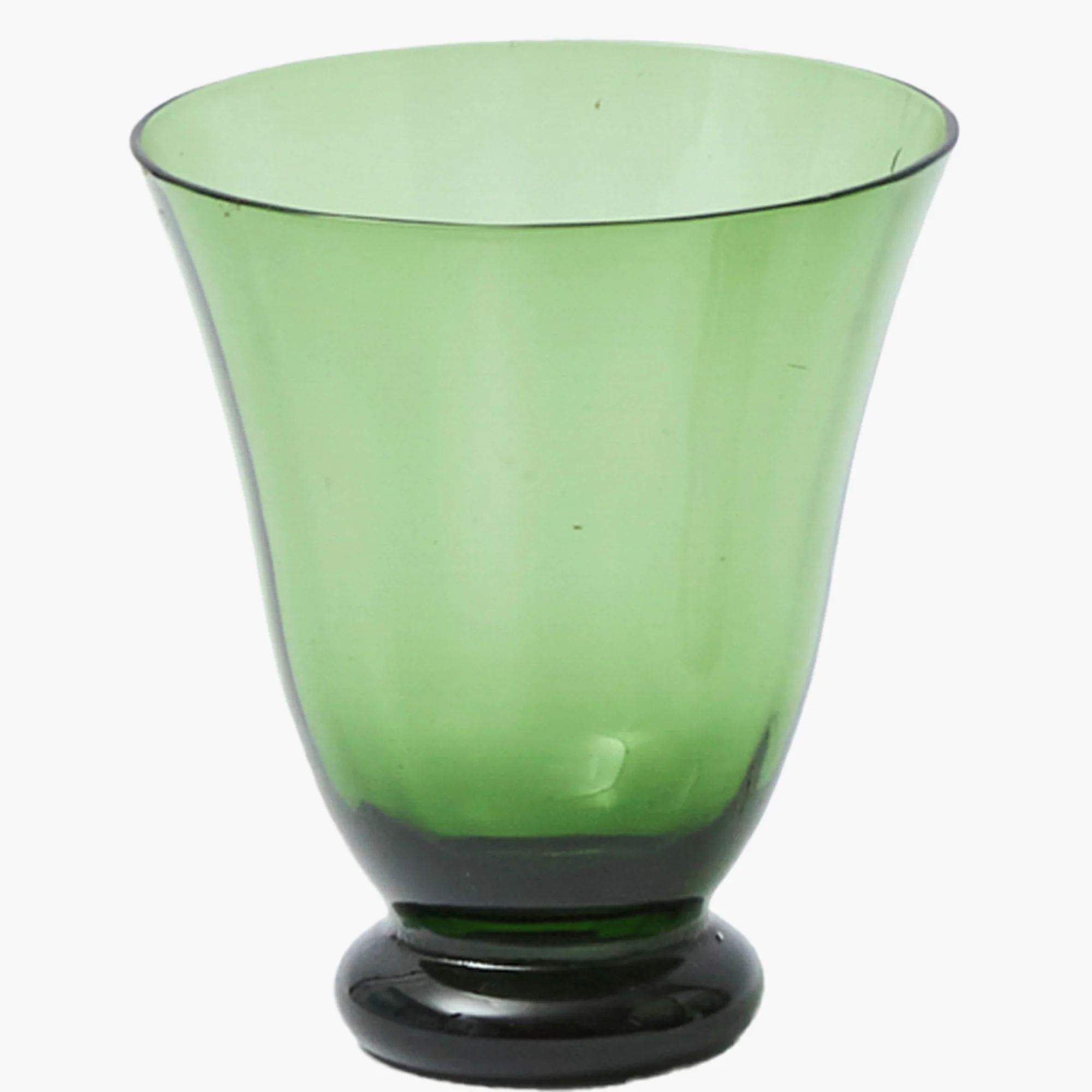 Moss Green Tulip Glasses (Set of 4) - Image 6