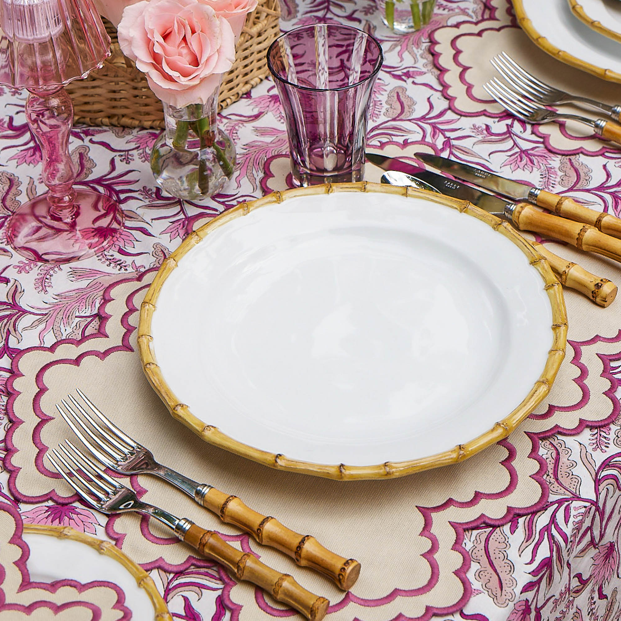 Nancy Bamboo Dinner Plate (Set of 4) - Image 11
