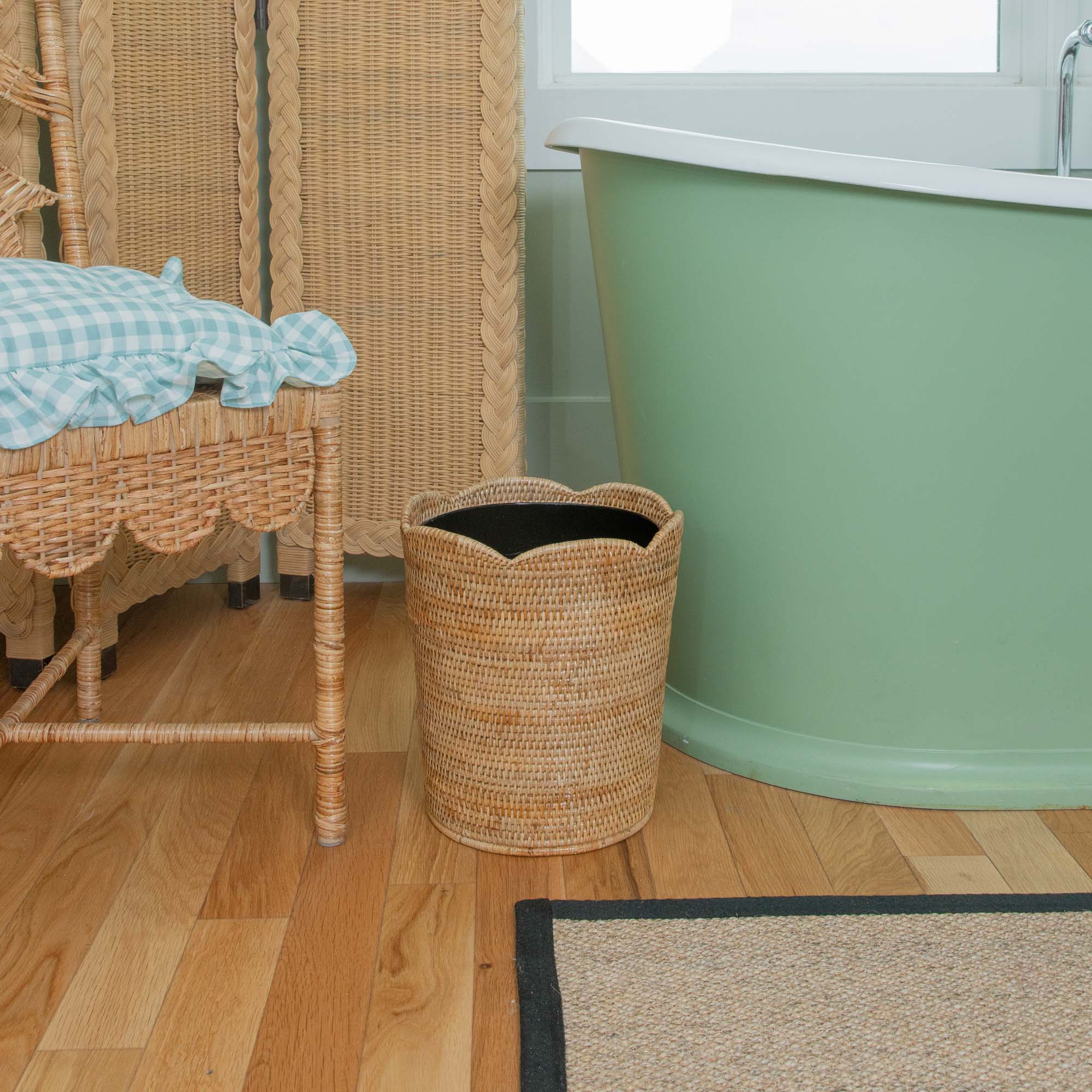 Natural Rattan Bin - Image 5