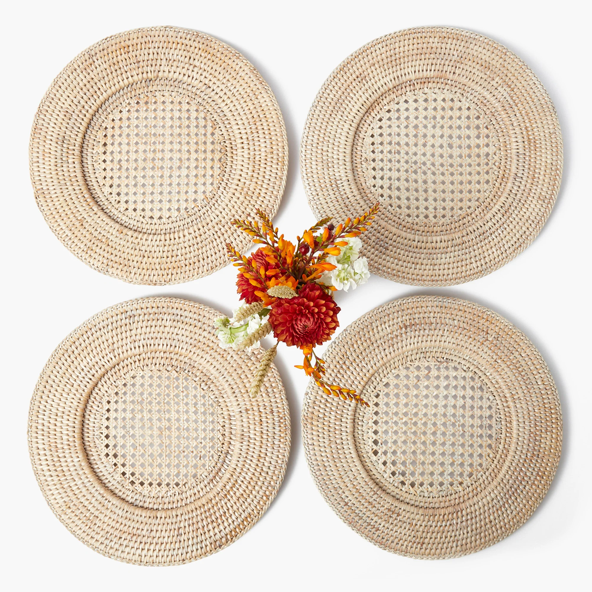 Natural Rattan Charger Plates (Set of 4) - Image 14