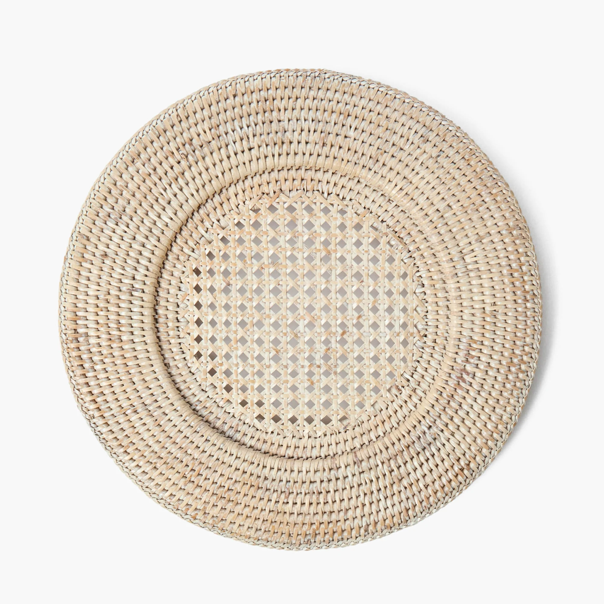 Natural Rattan Charger Plates (Set of 4) - Image 9