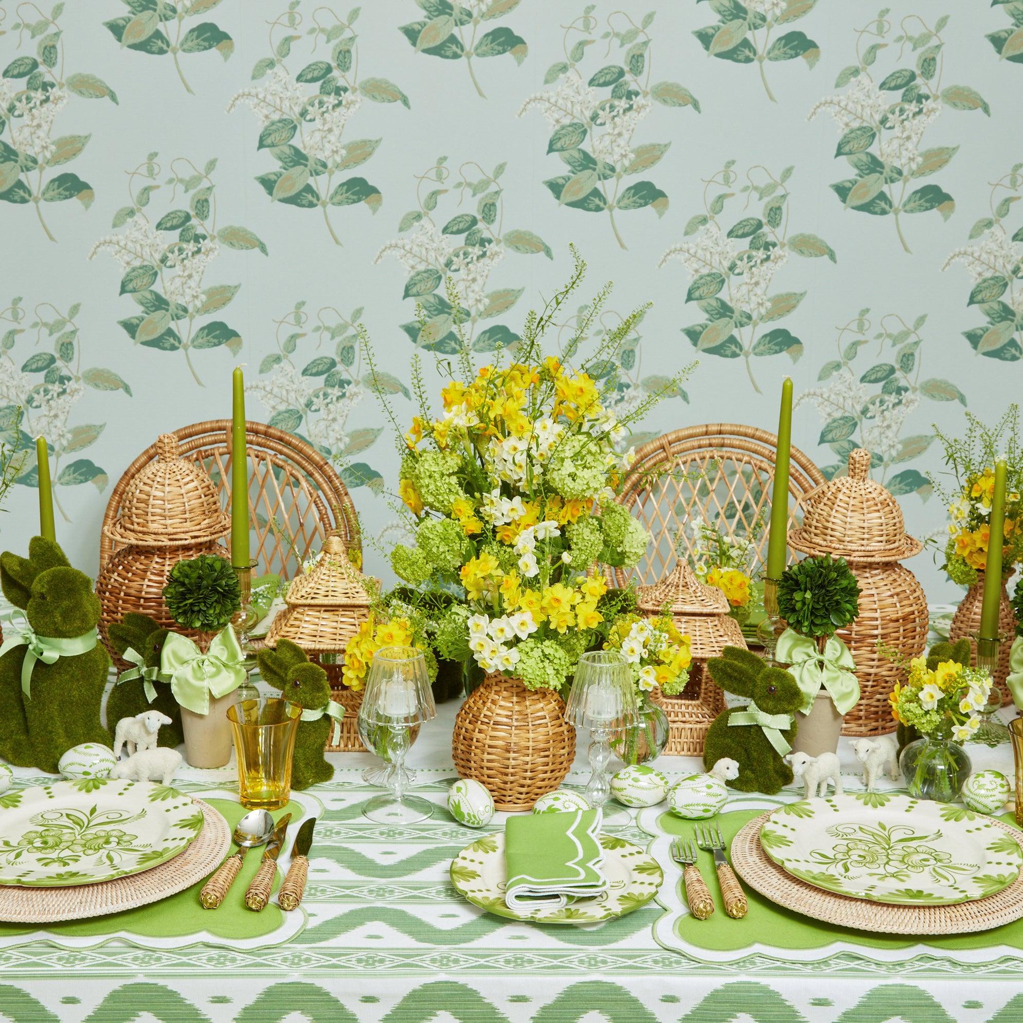 Natural Rattan Decoration Set - Image 2