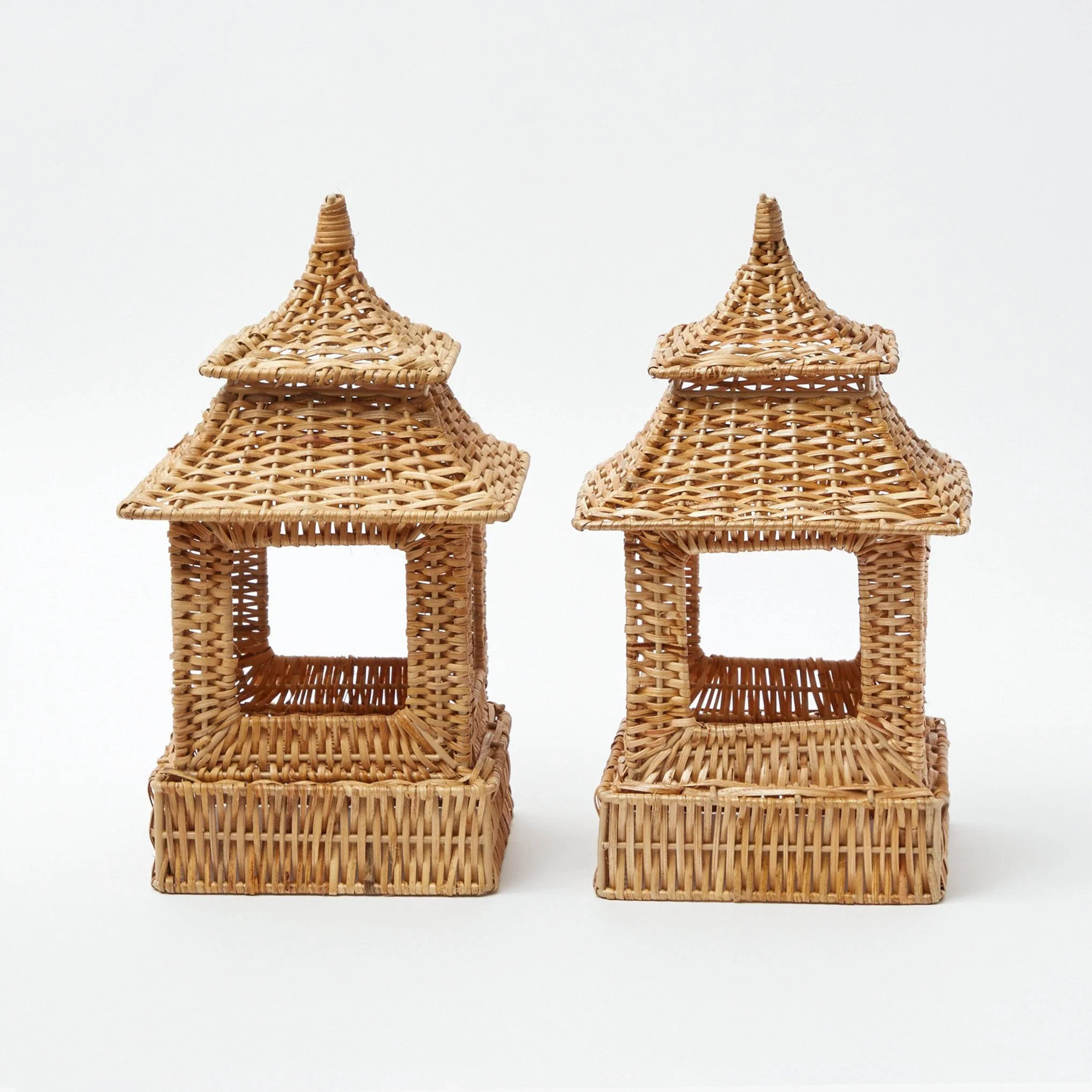 Natural Rattan Decoration Set - Image 4