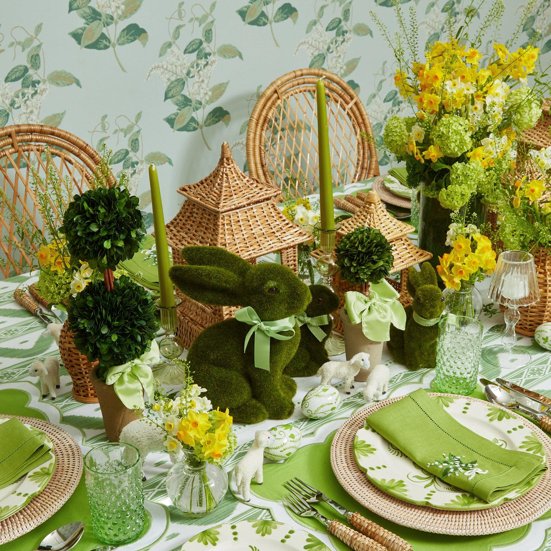 Natural Rattan Decoration Set - Image 6