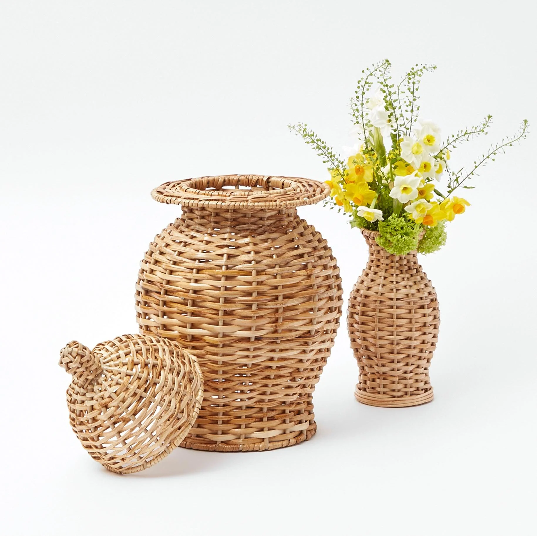 Natural Rattan Decoration Set - Image 7