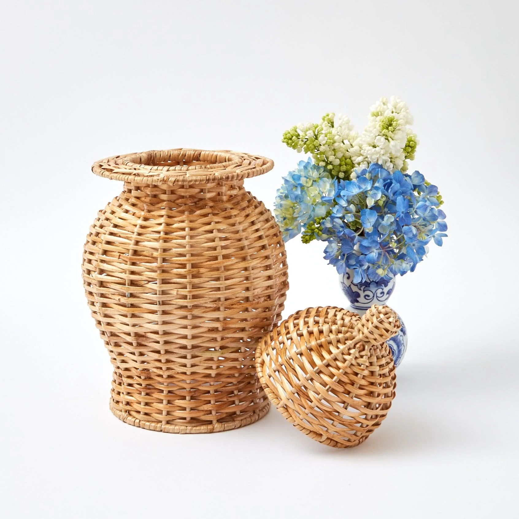 Rattan Ginger Jar - Image 9