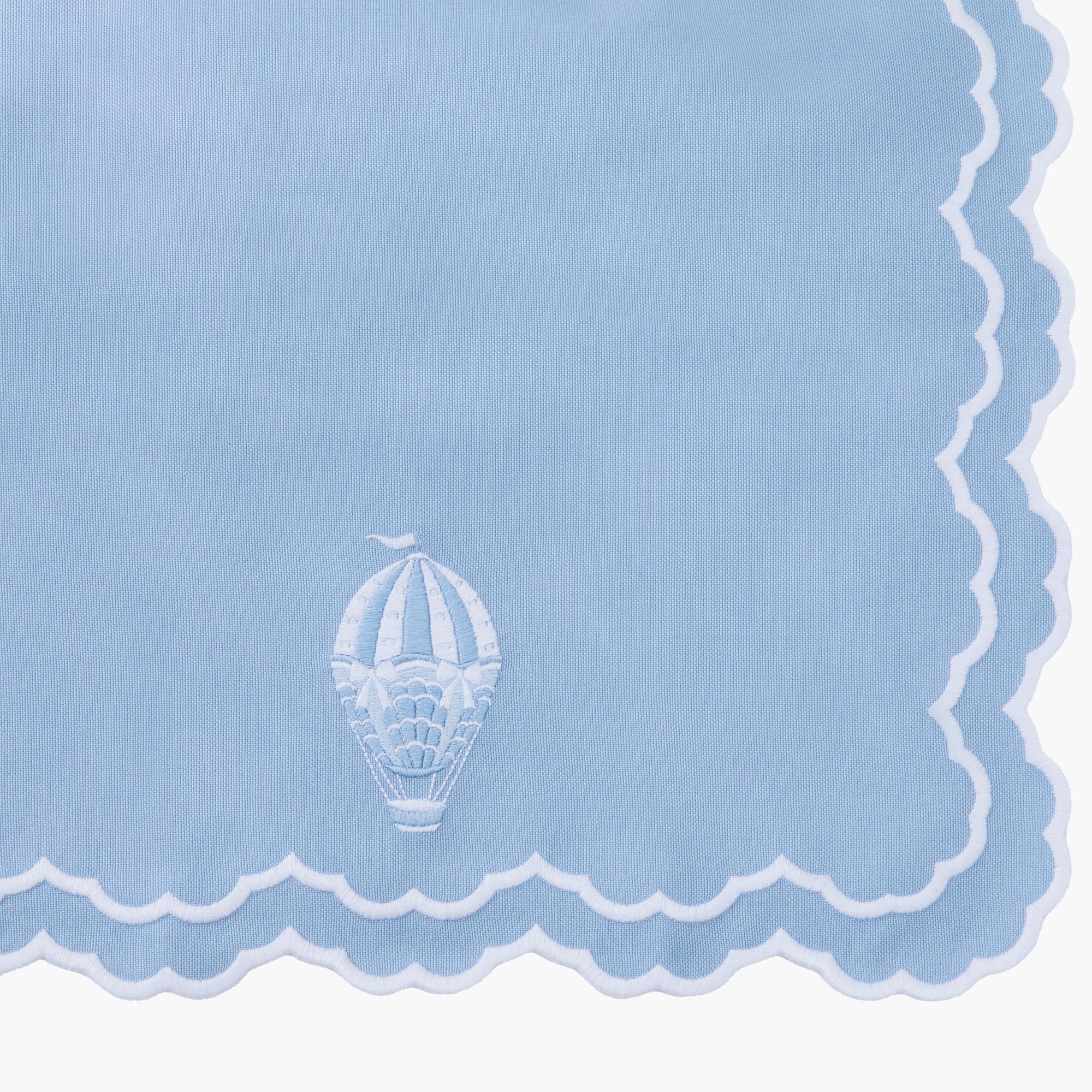 Nikki Hot Air Balloon Blue Napkins (Set of 4) - Image 10