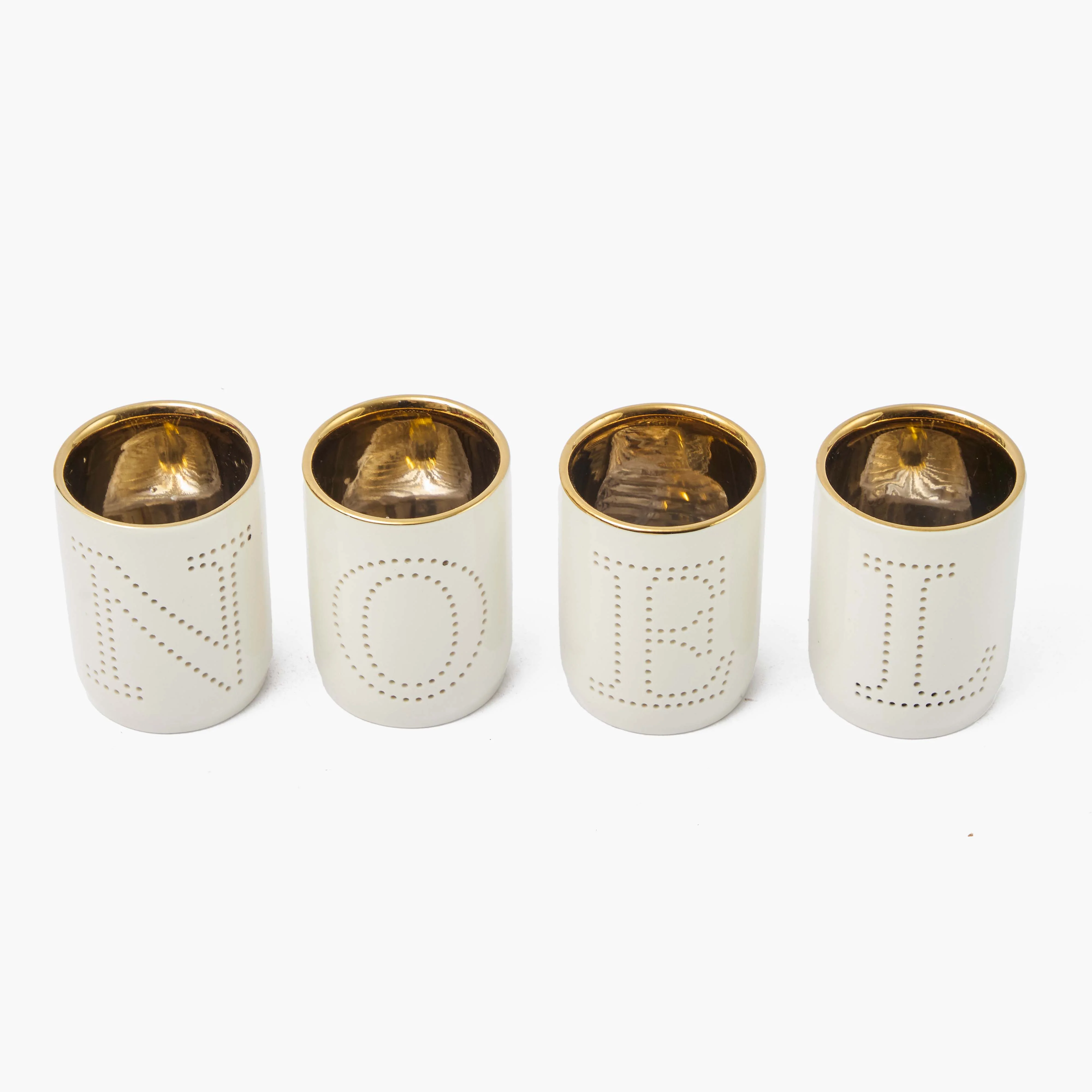 NOEL Tea Light Holder (4 Pieces) - Image 4