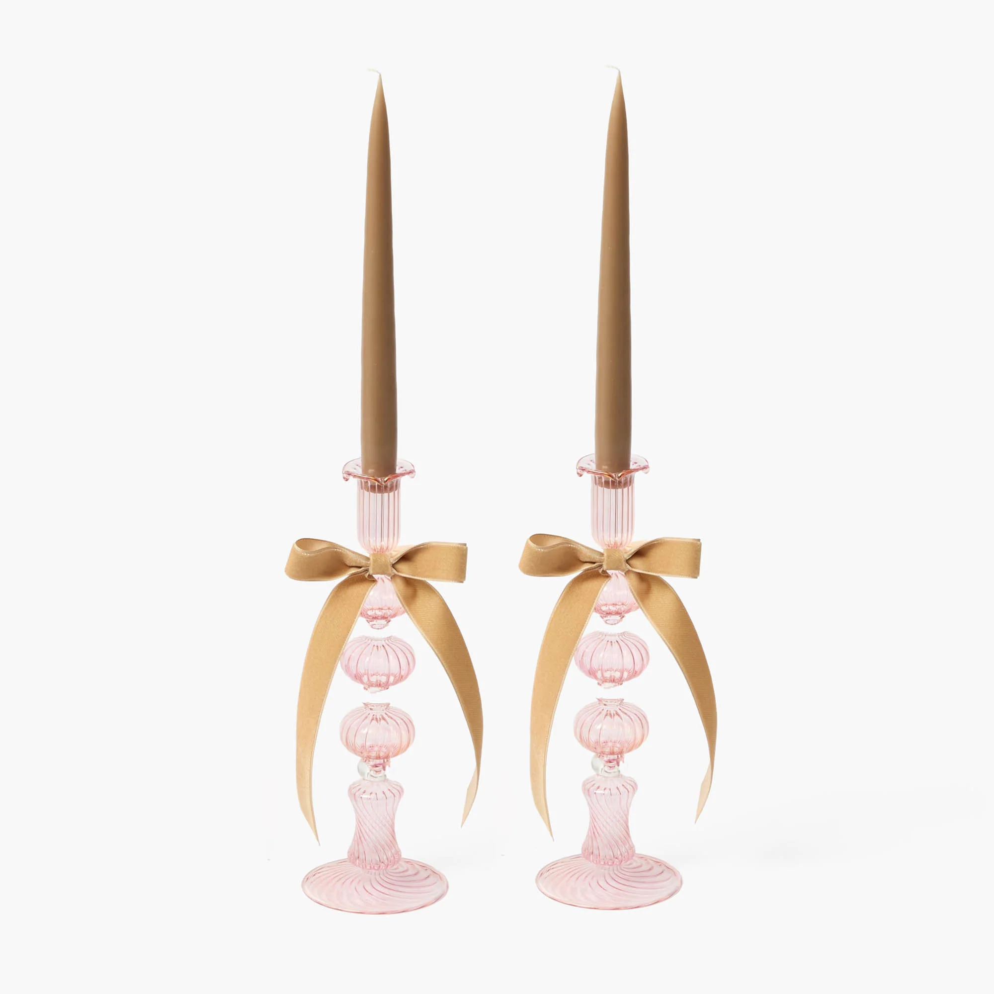 Pink Gisele Candle Holders (Pair) - Image 10