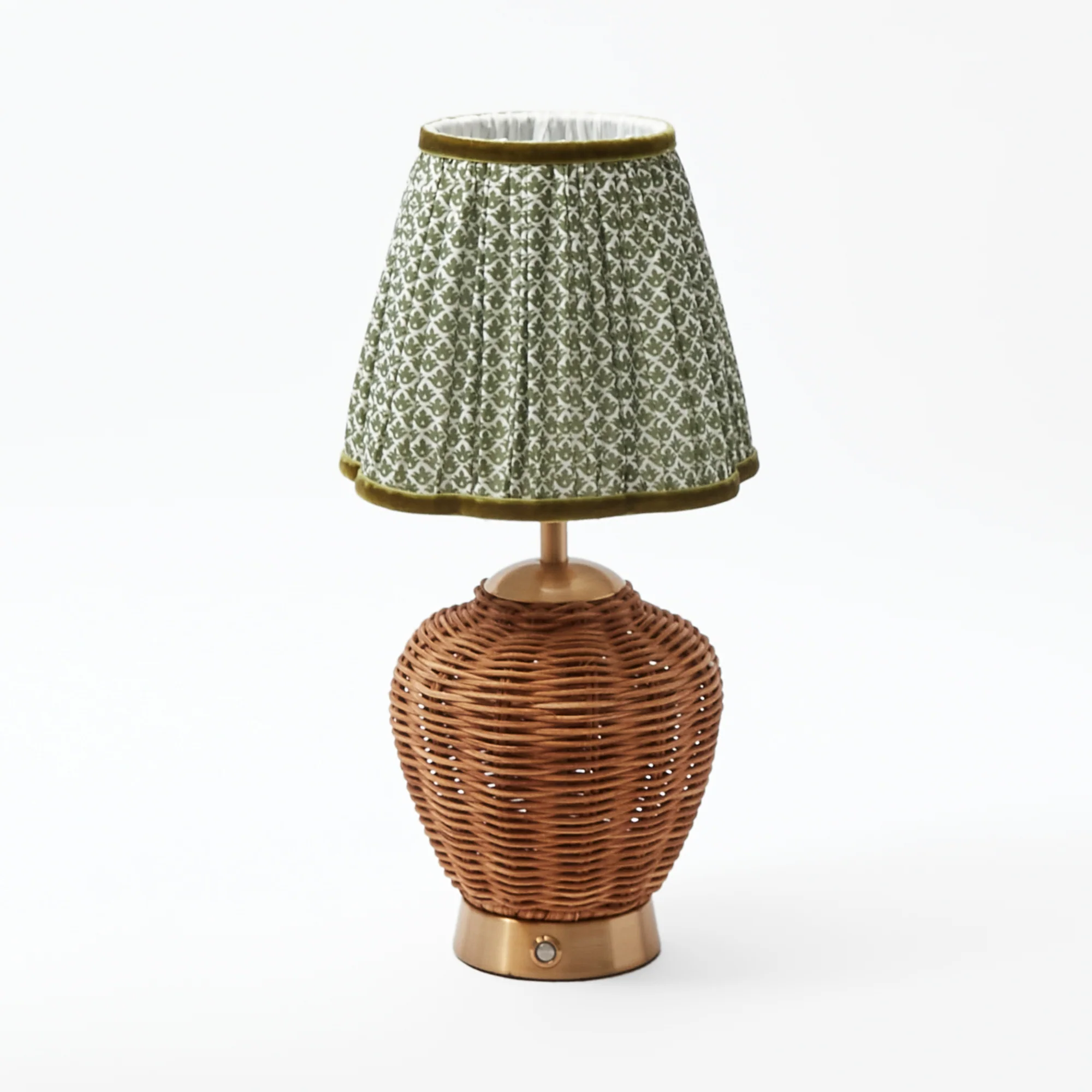 Olive Lotus Lampshade (18cm) - Image 22