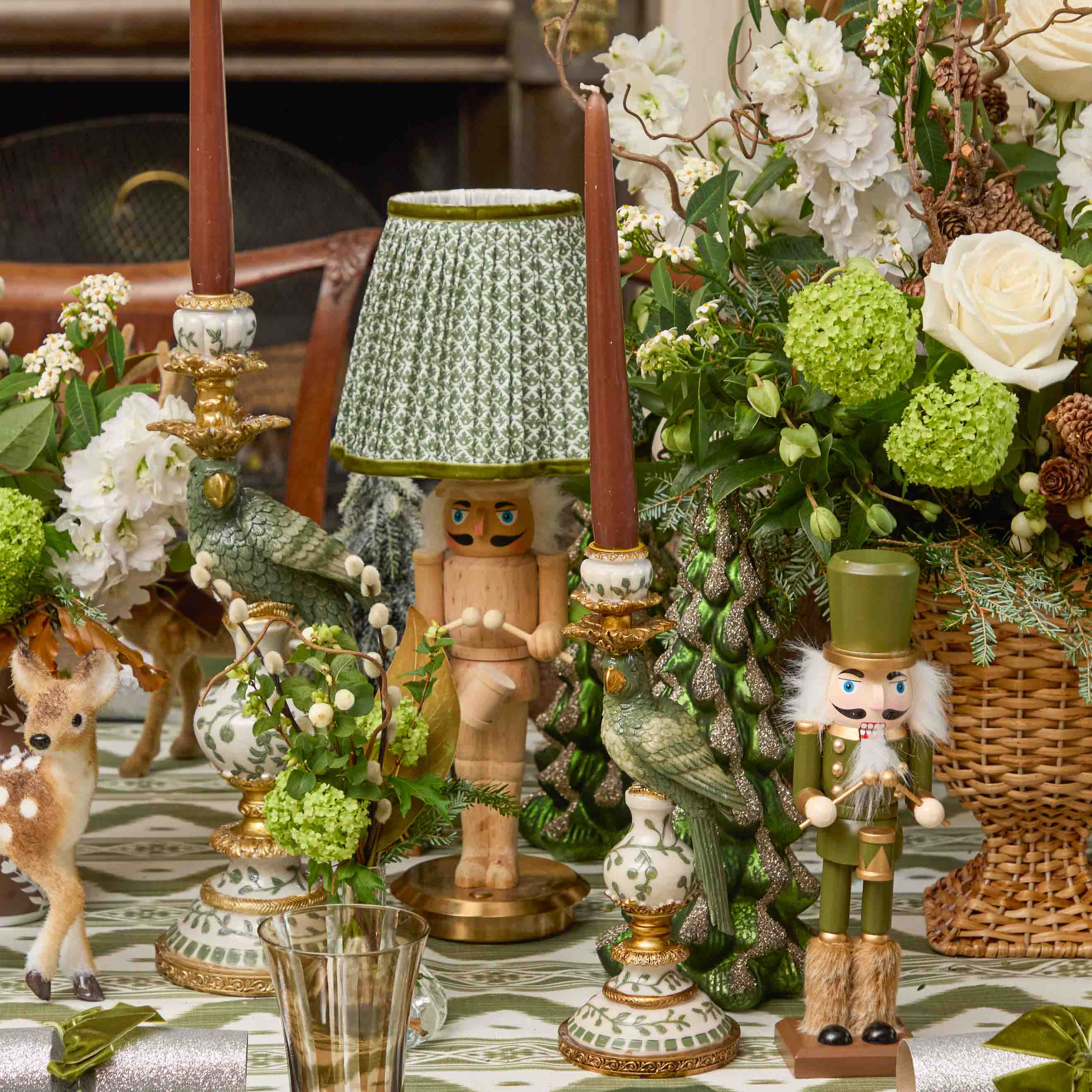 Olive Small Parrot Candle Holders (Pair) - Image 14