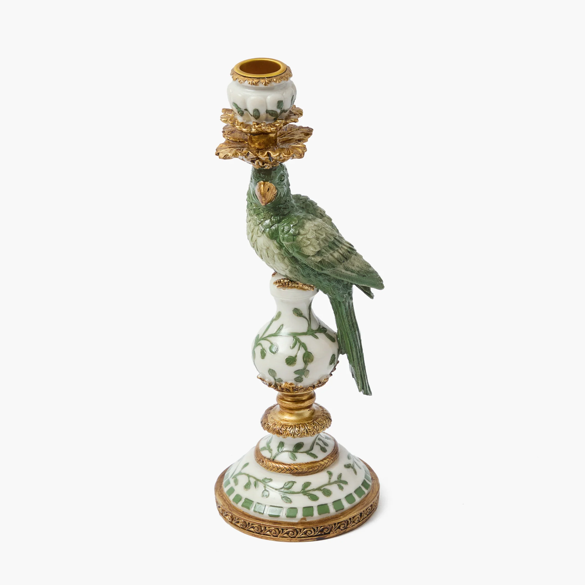 Olive Small Parrot Candle Holders (Pair) - Image 24