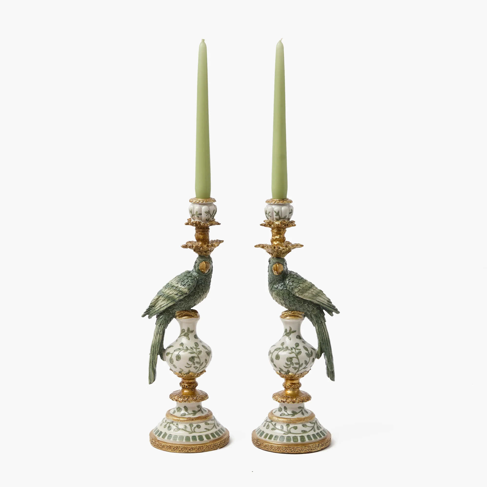 Spring Green Candles (Set of 8) - Image 6