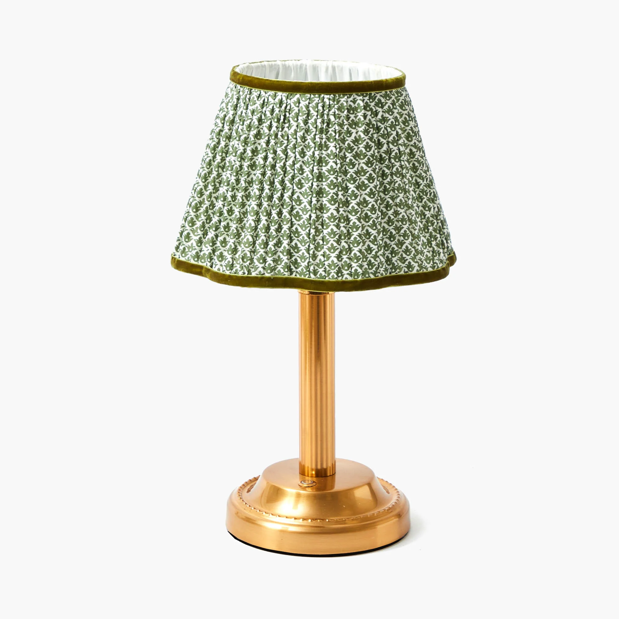 Olive Lotus Lampshade (22cm) - Image 15
