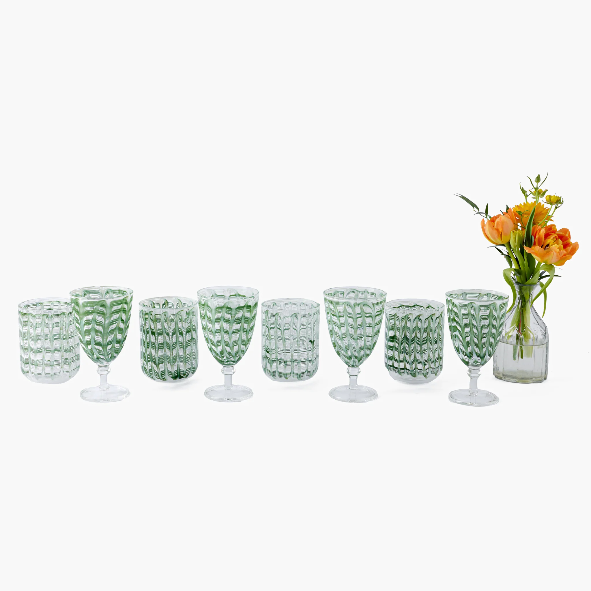 Olive Paloma Glassware (Set of 8) - Image 11