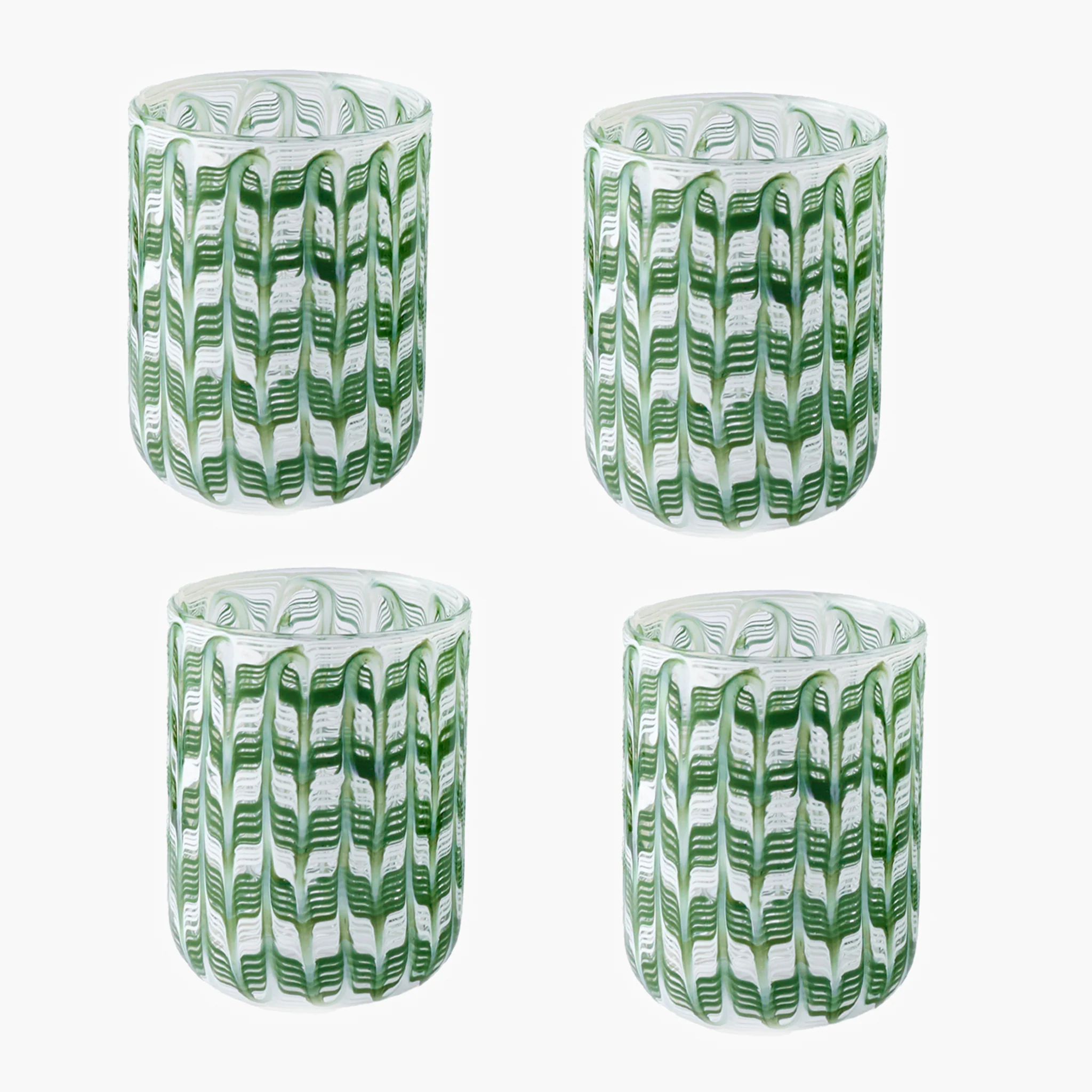 Olive Paloma Water Glasses (Set of 4)