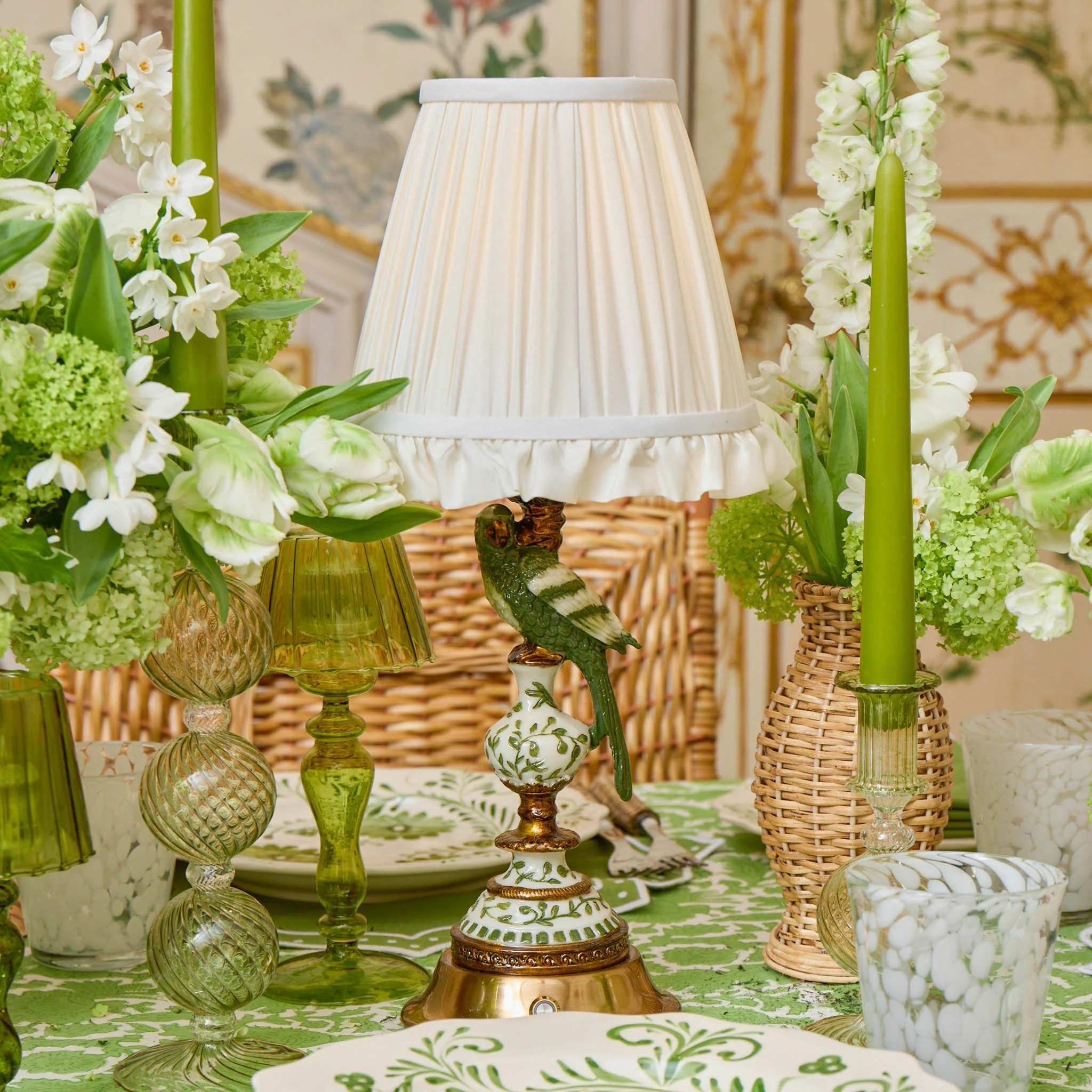Cream Ruffle Lampshade (18cm) - Image 6