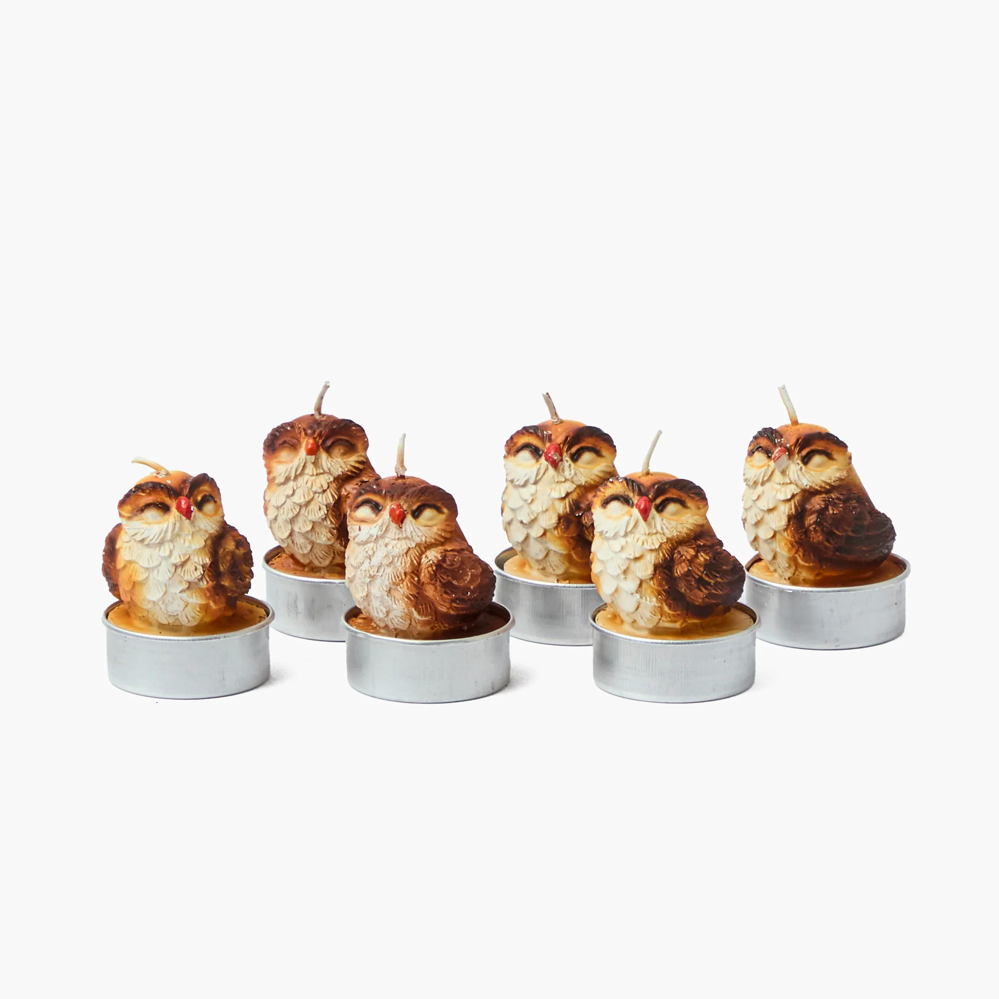 Owl Tealights (Set of 6)