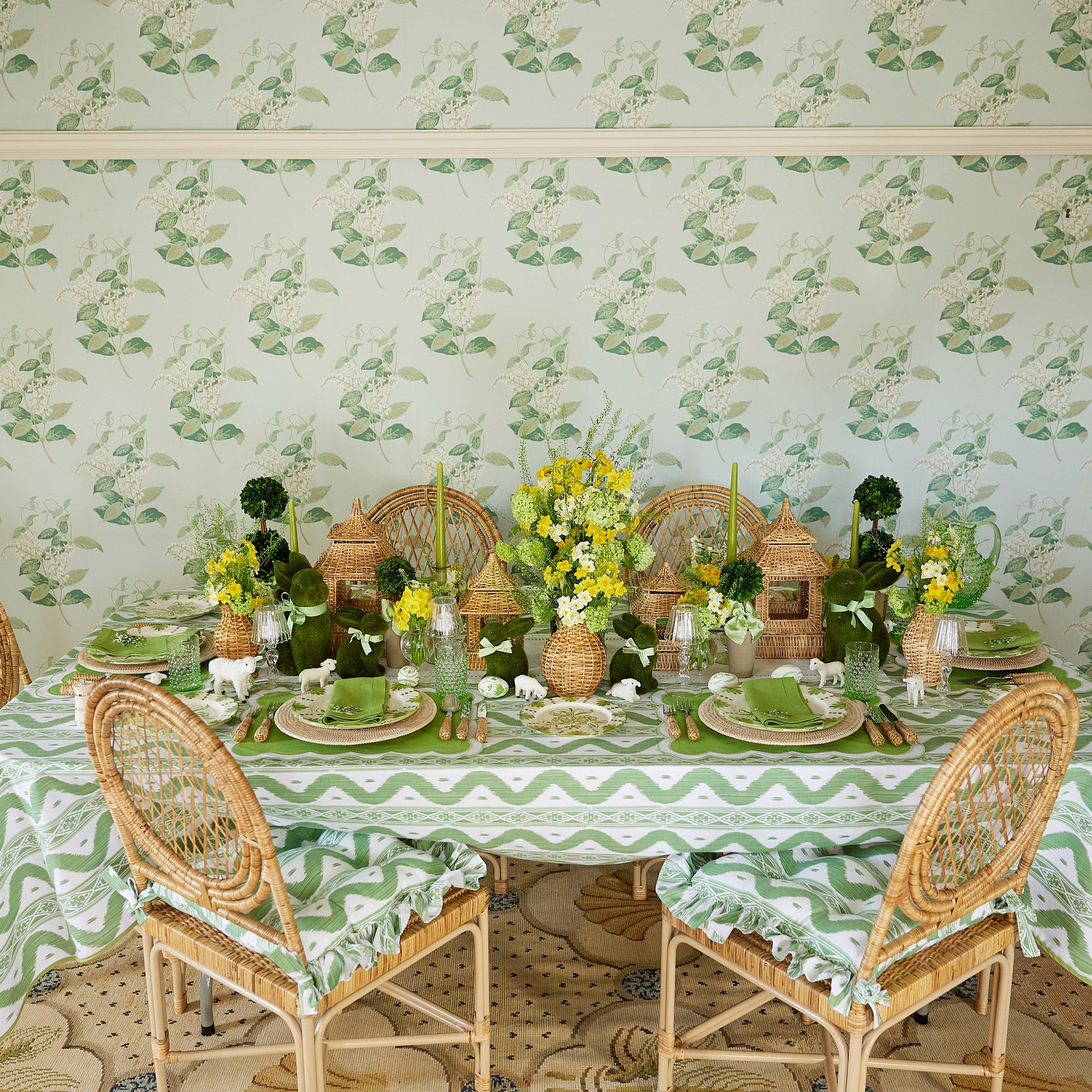 Emerald Hobnail Glasses & Jug Set - Image 14