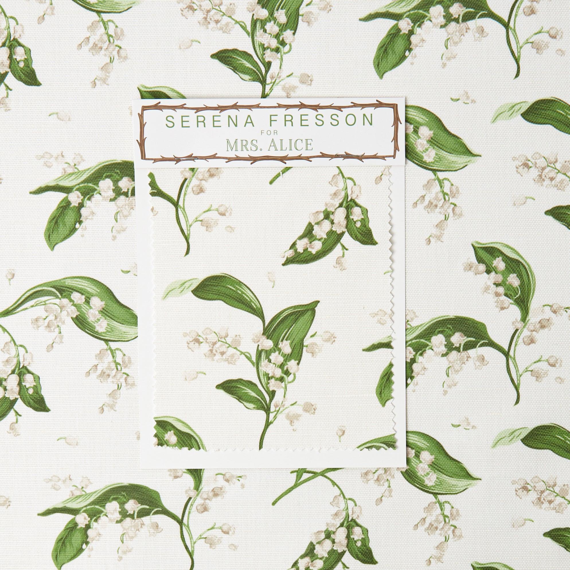 Pebble Lily of the Valley Fabric - Image 6