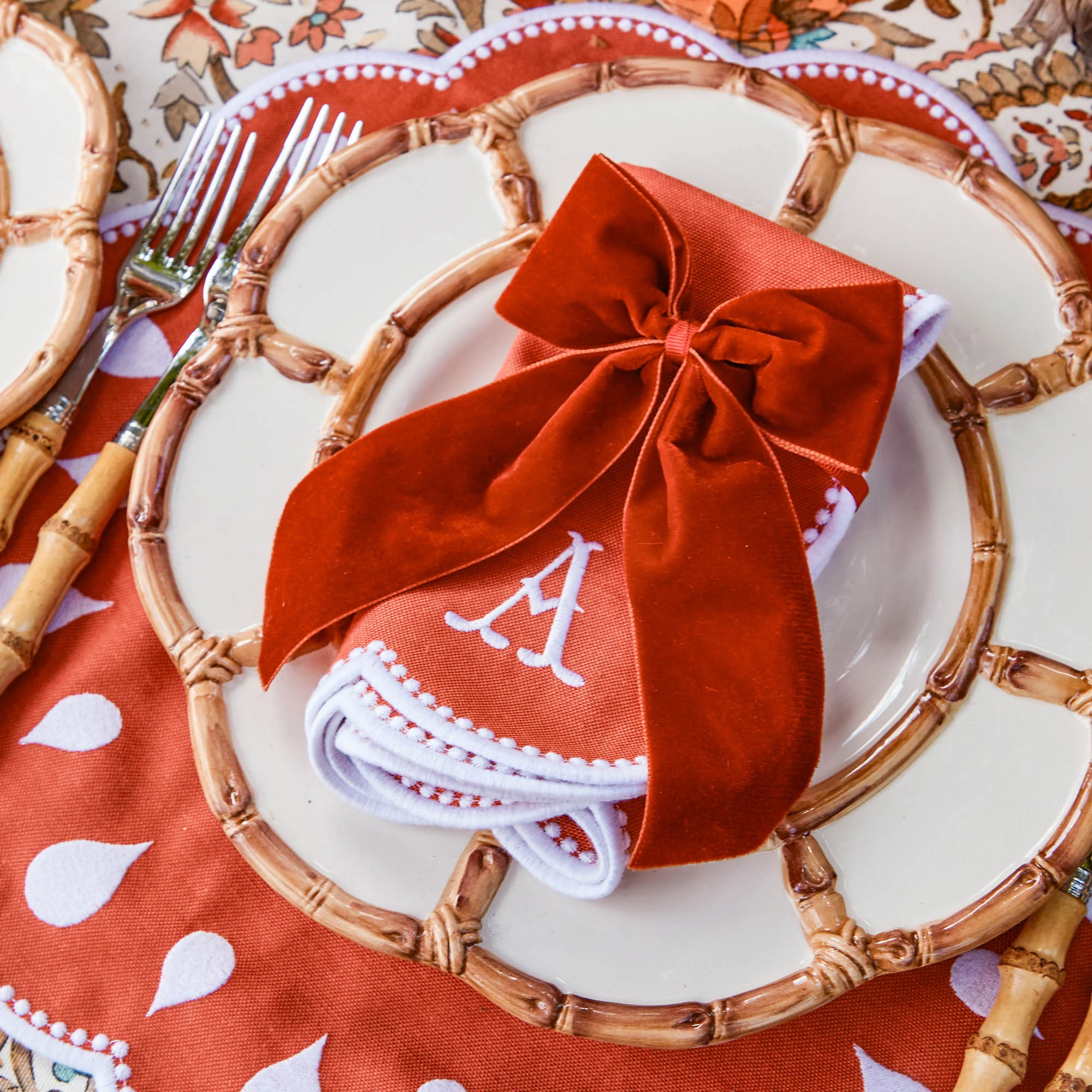 Personalisable Burnt Orange Bow - Image 11