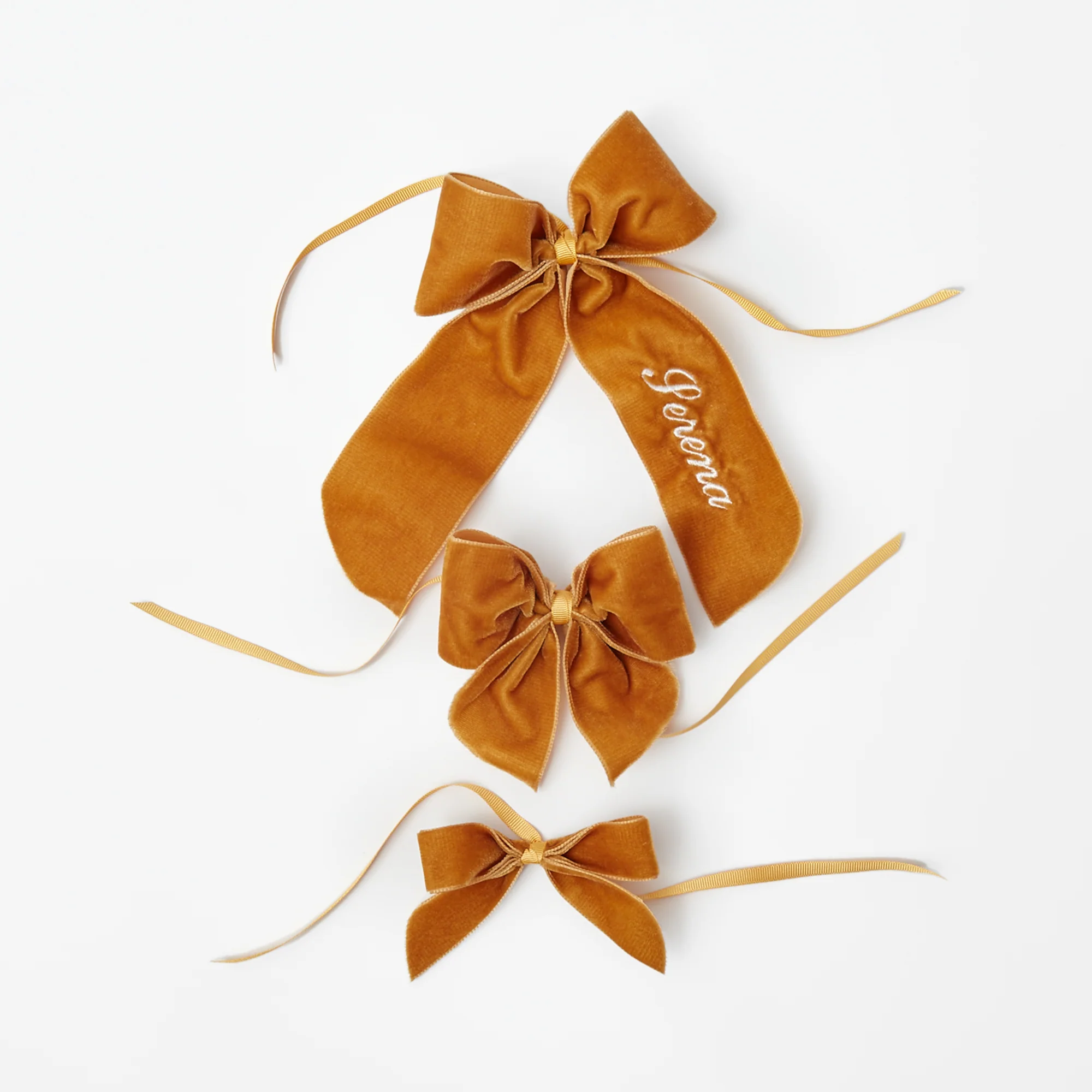 Personalisable Mustard Bow - Image 4
