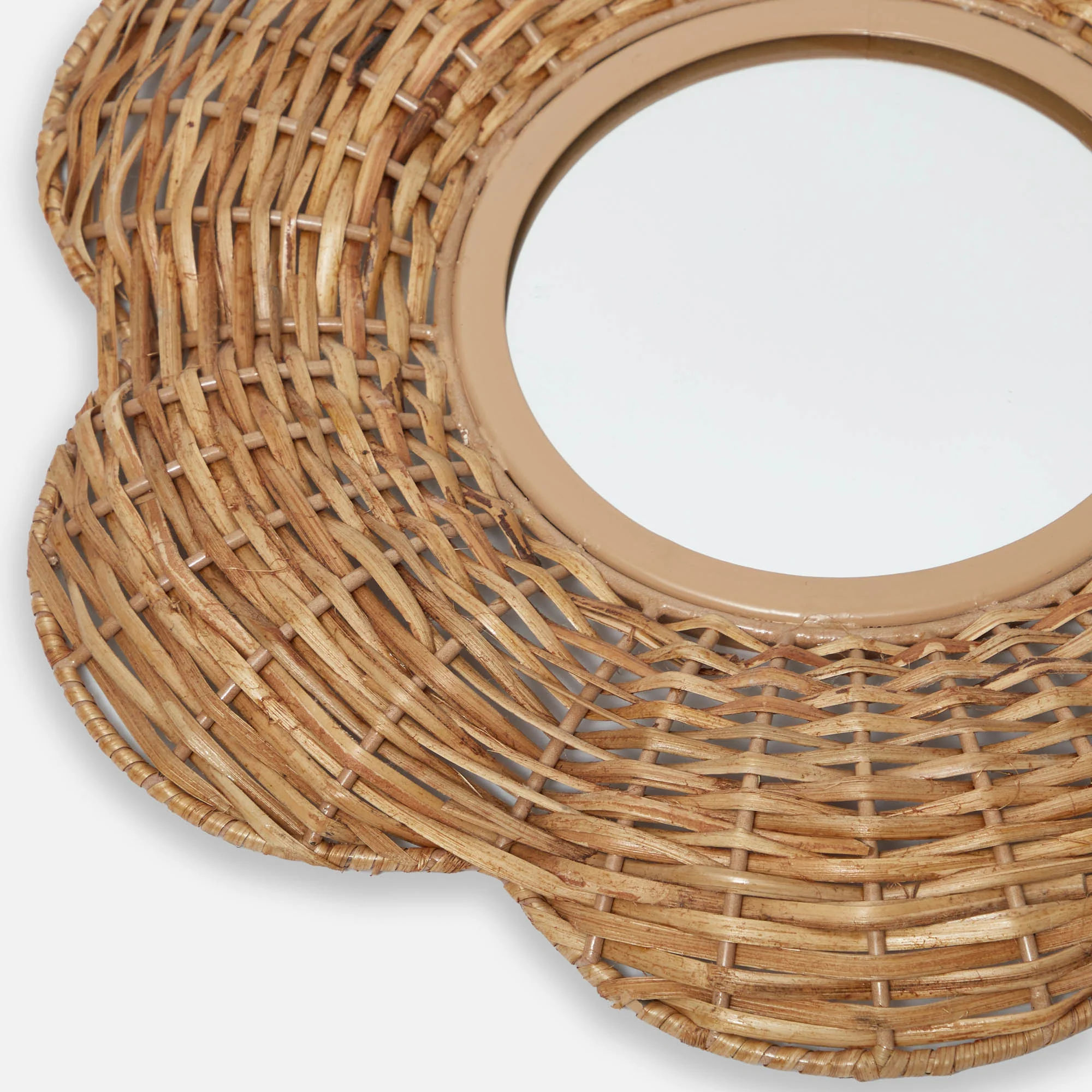 Petite Rattan Martha Mirror - Image 3