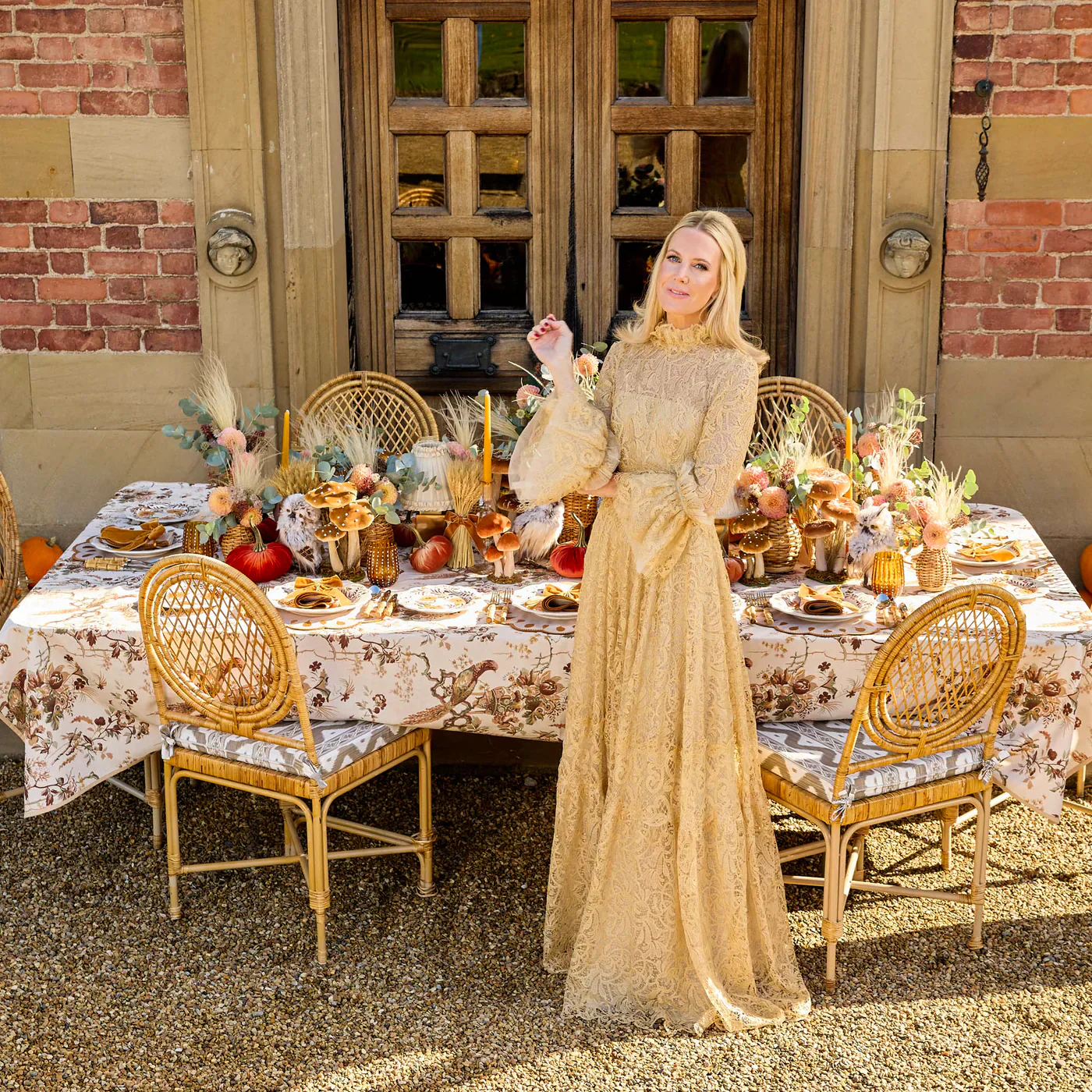 Pheasant & Flora Tablecloth - Image 2