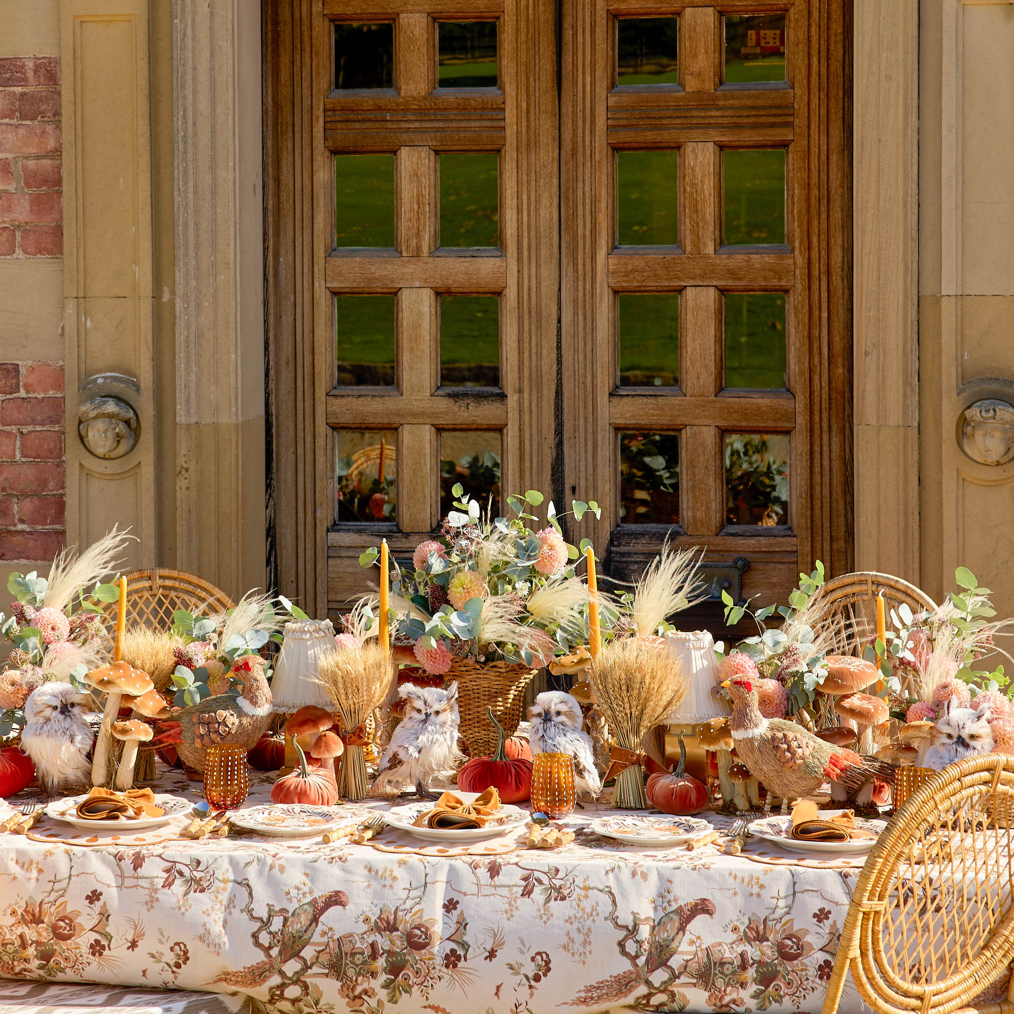 Pheasant & Flora Tablecloth - Image 4