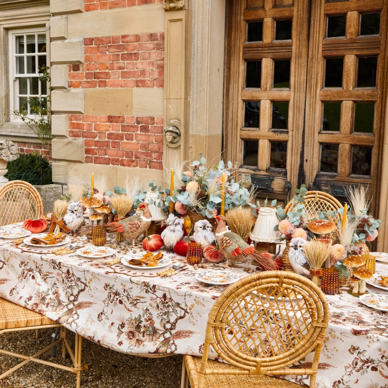 Pheasant & Flora Tablecloth - Image 6
