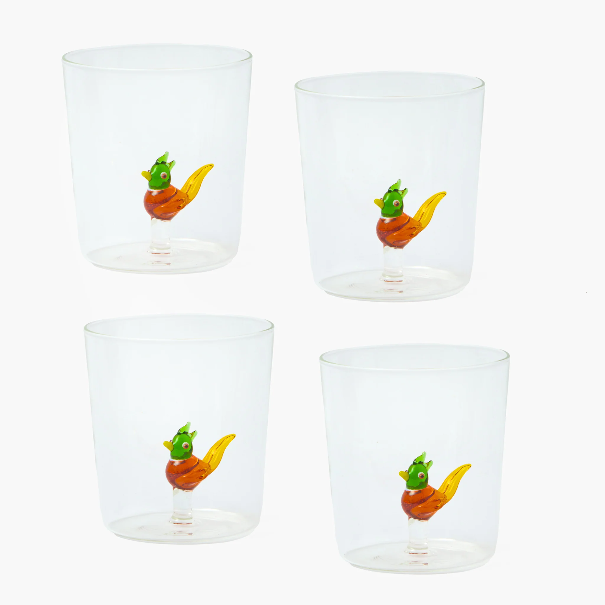 Pheasant Glasses (Set of 4)