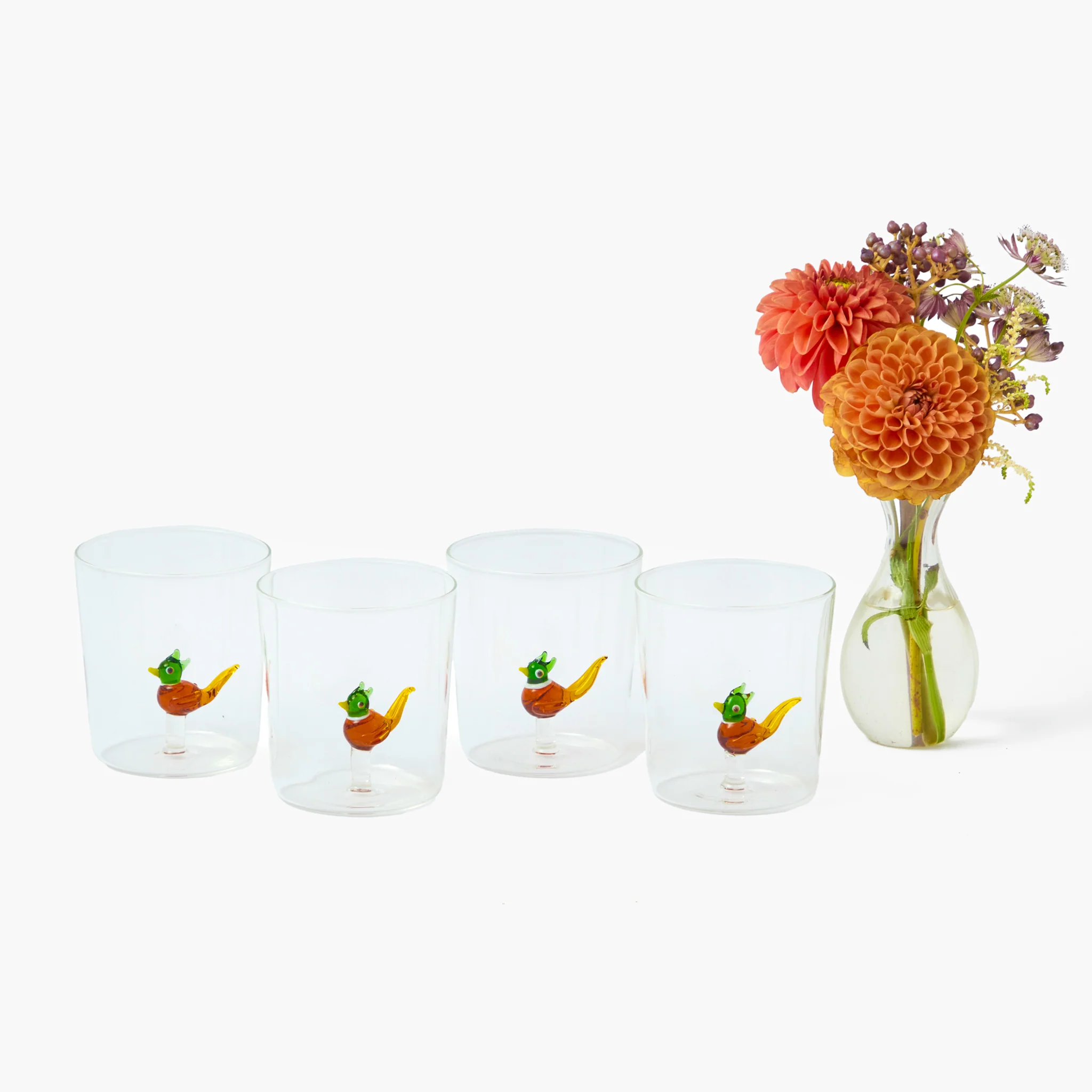 Pheasant Glasses (Set of 4) - Image 8