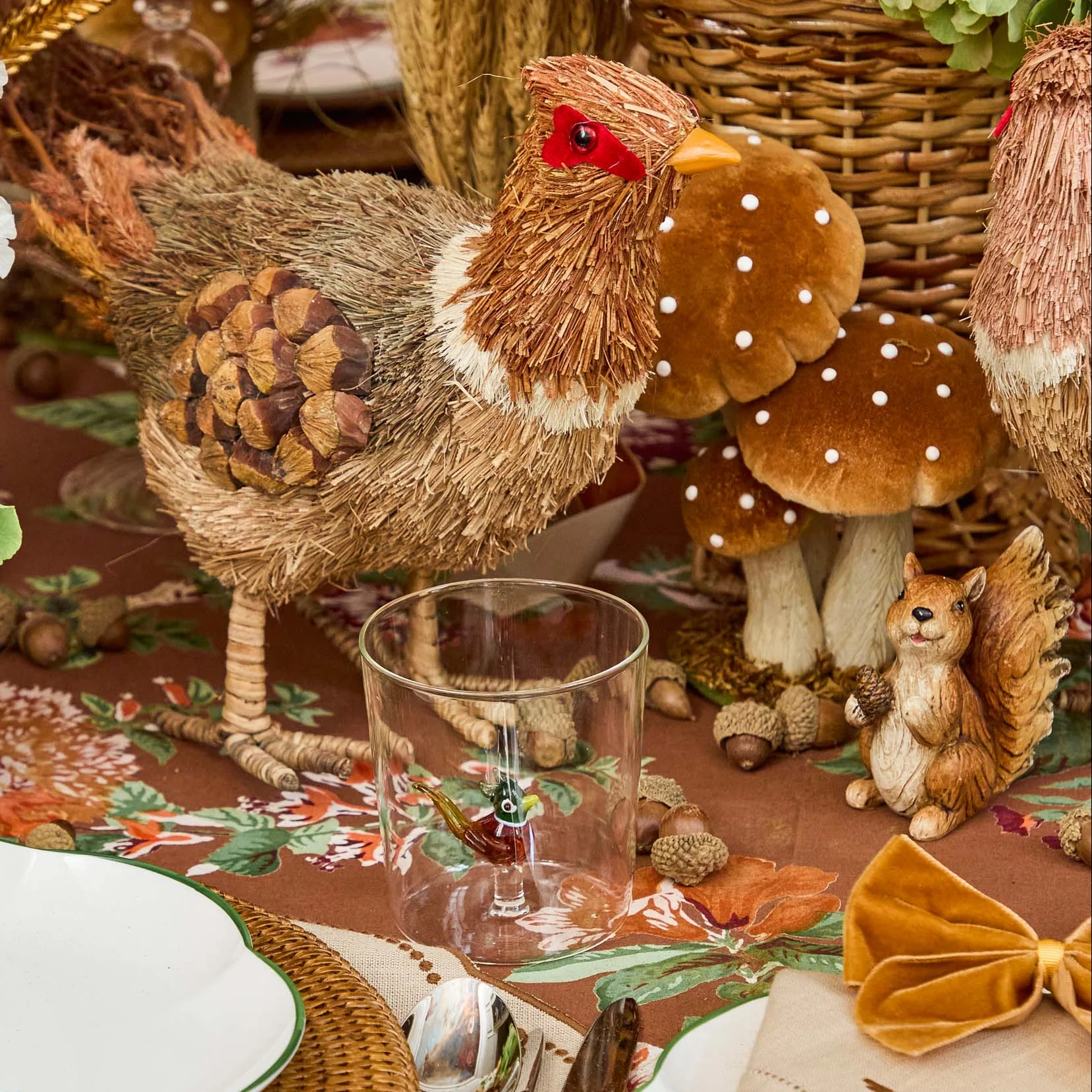 Scalloped Pheasant Dinner Plate - Image 6