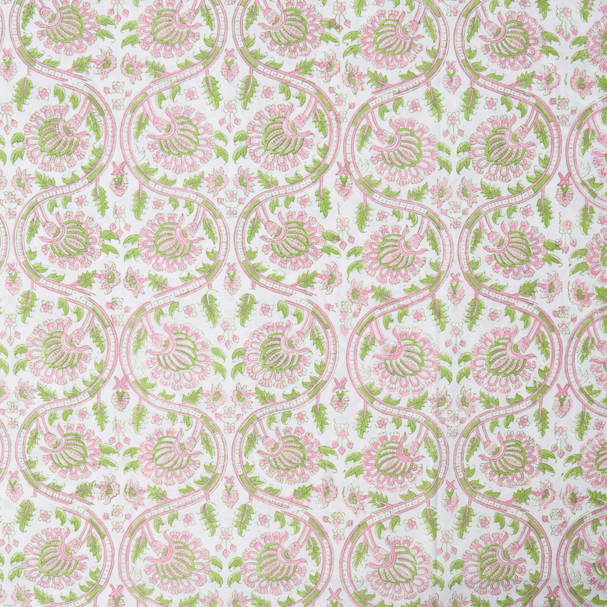Pink & Green Agatha Tablecloth - Image 6