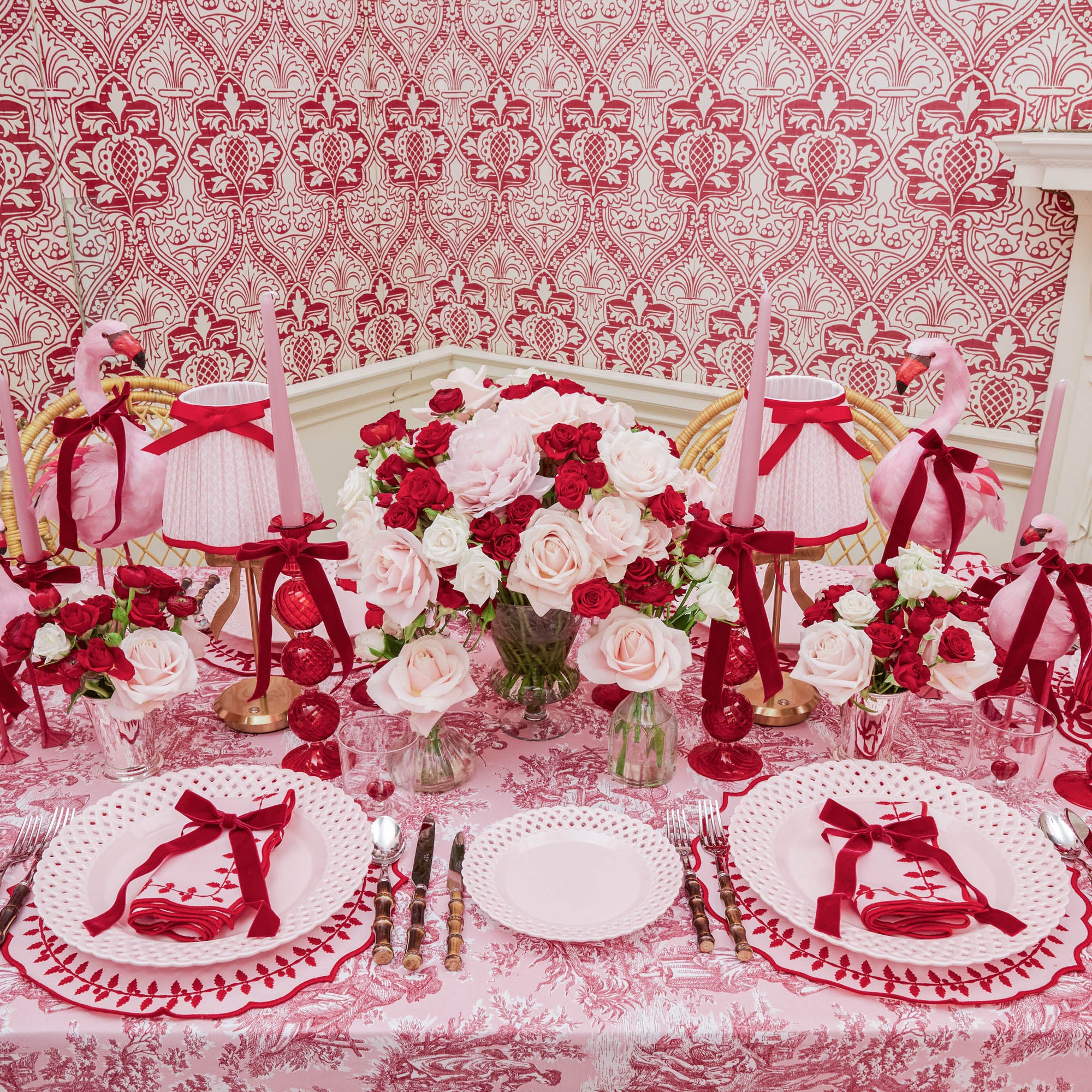 Pink Basketweave Starter Plate - Image 19