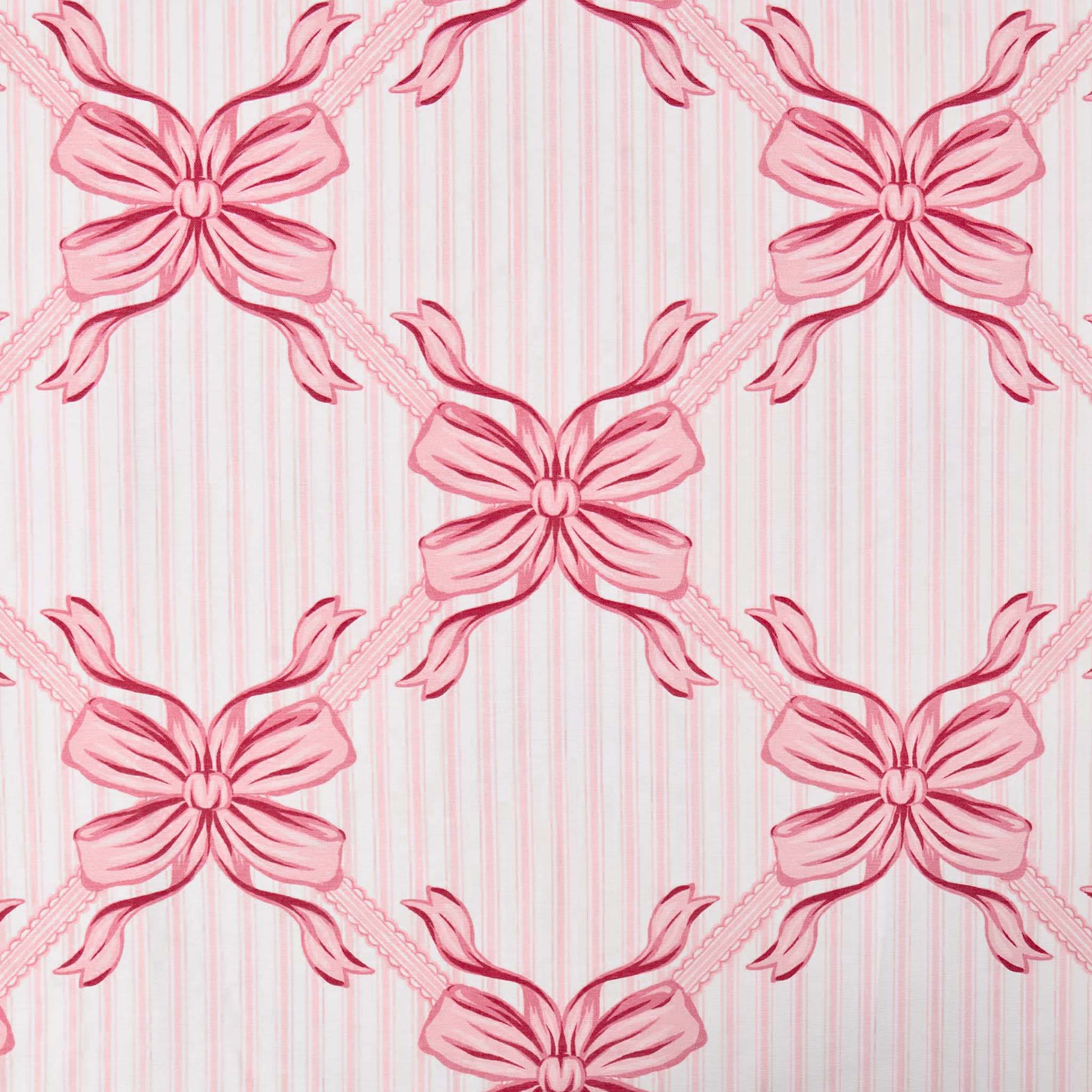 Pink Audrey Bow Tablecloth - Image 3