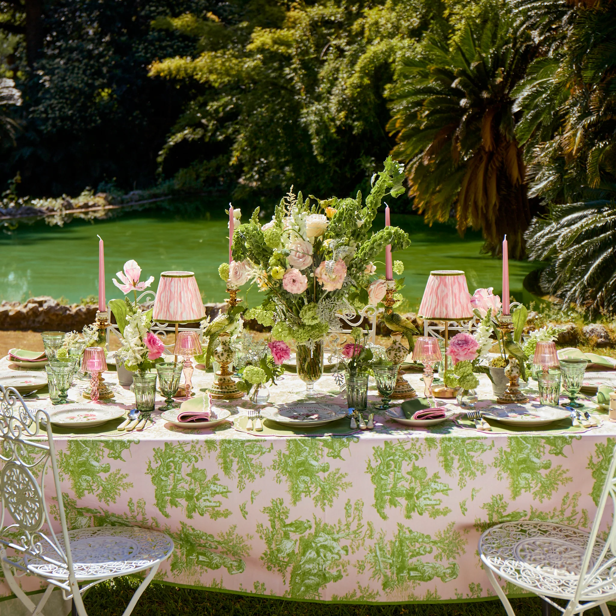 Pink Candles (Set of 8) - Image 4