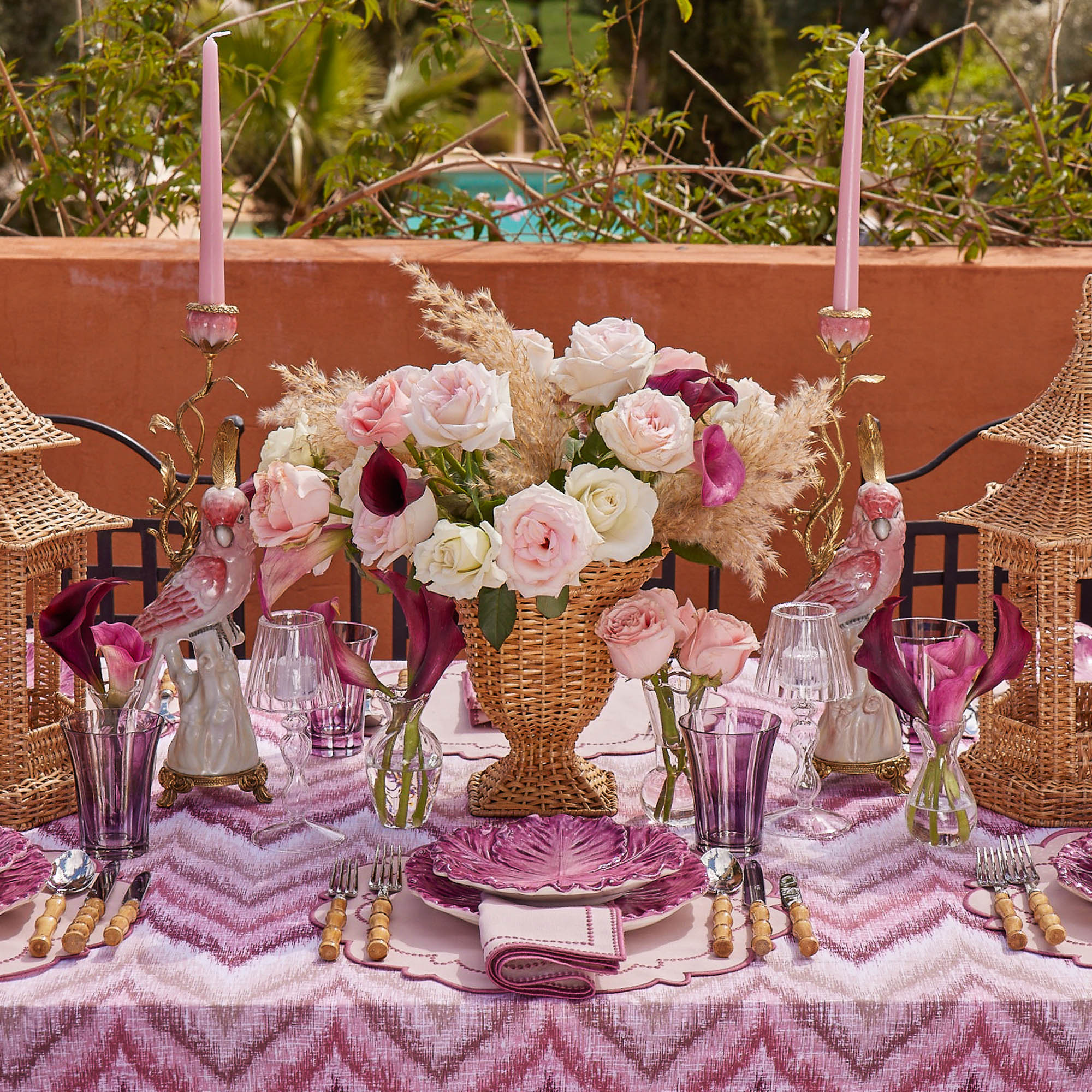 Pink Cockatiel Candle Holder - Image 7