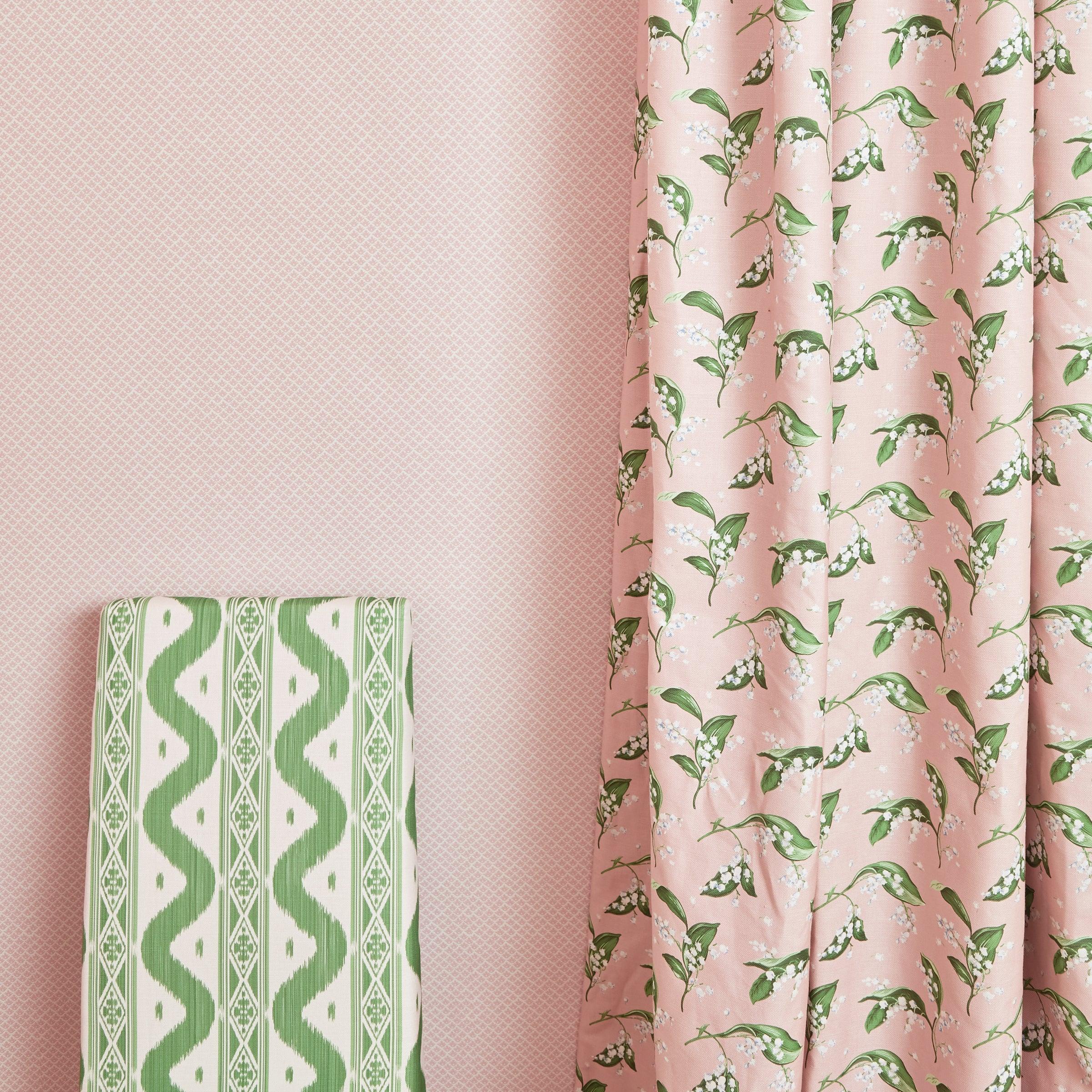 Pink Lily of the Valley Fabric - Image 6