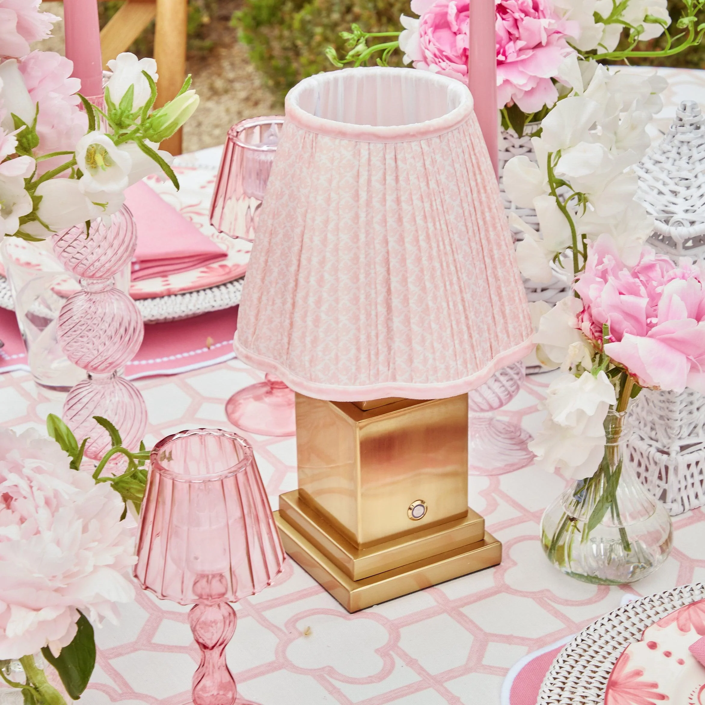 Pink Lotus Lampshade (18cm) - Image 9
