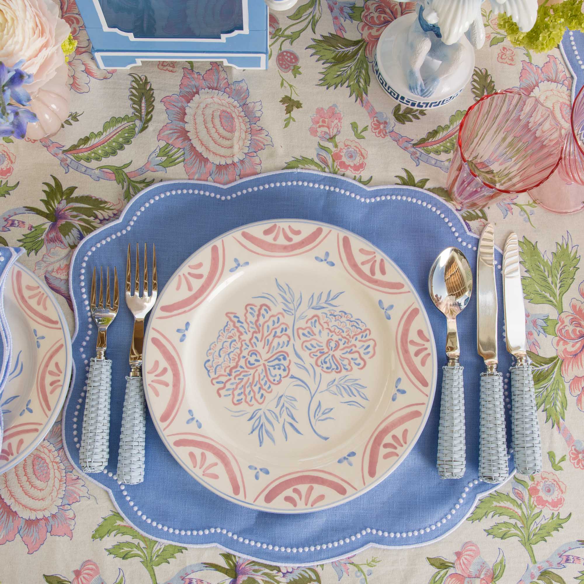 Pink Peony Tablecloth - Image 11